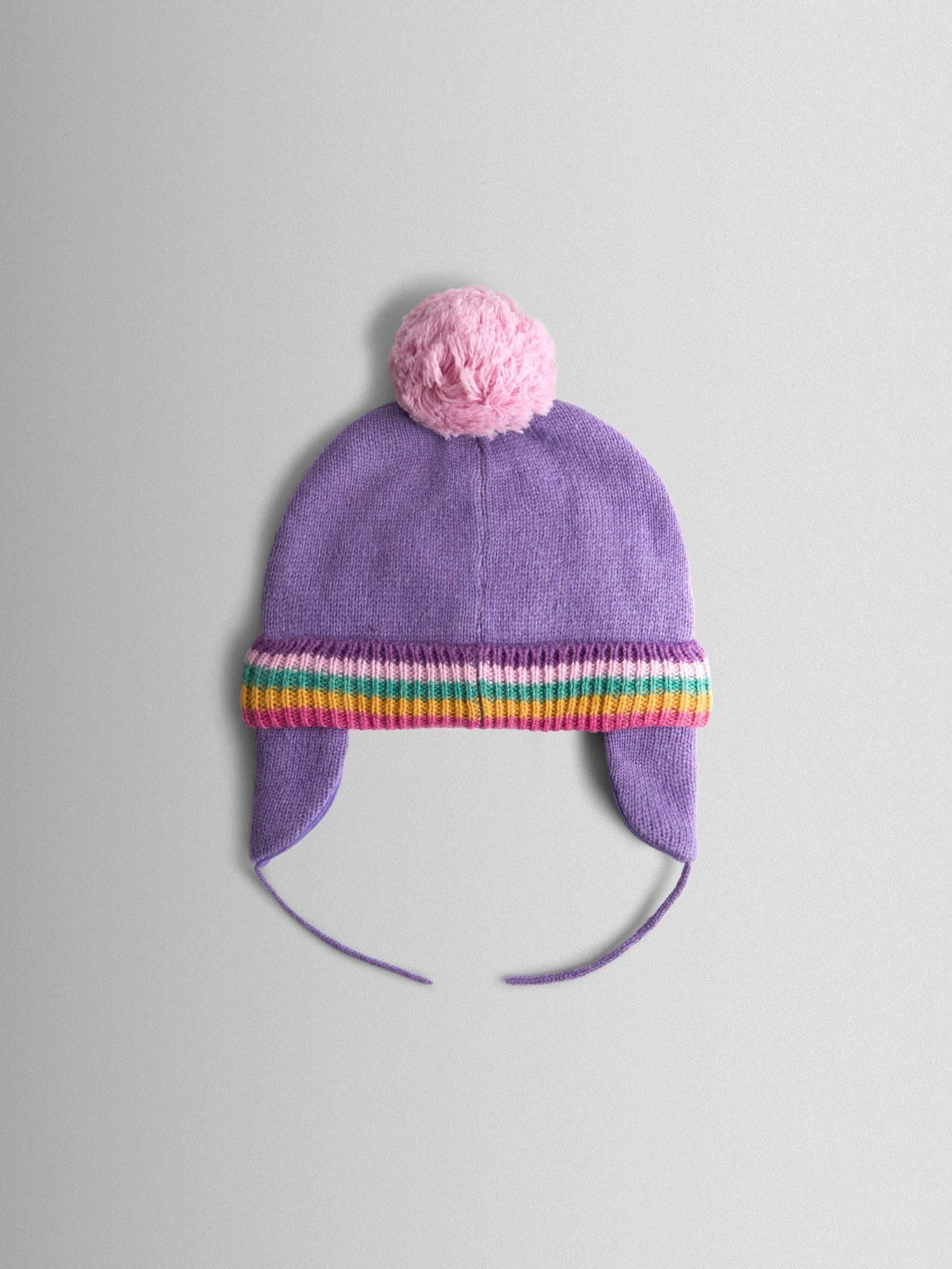 Lilac Dino Embroidered Hat - Image 3 of 3