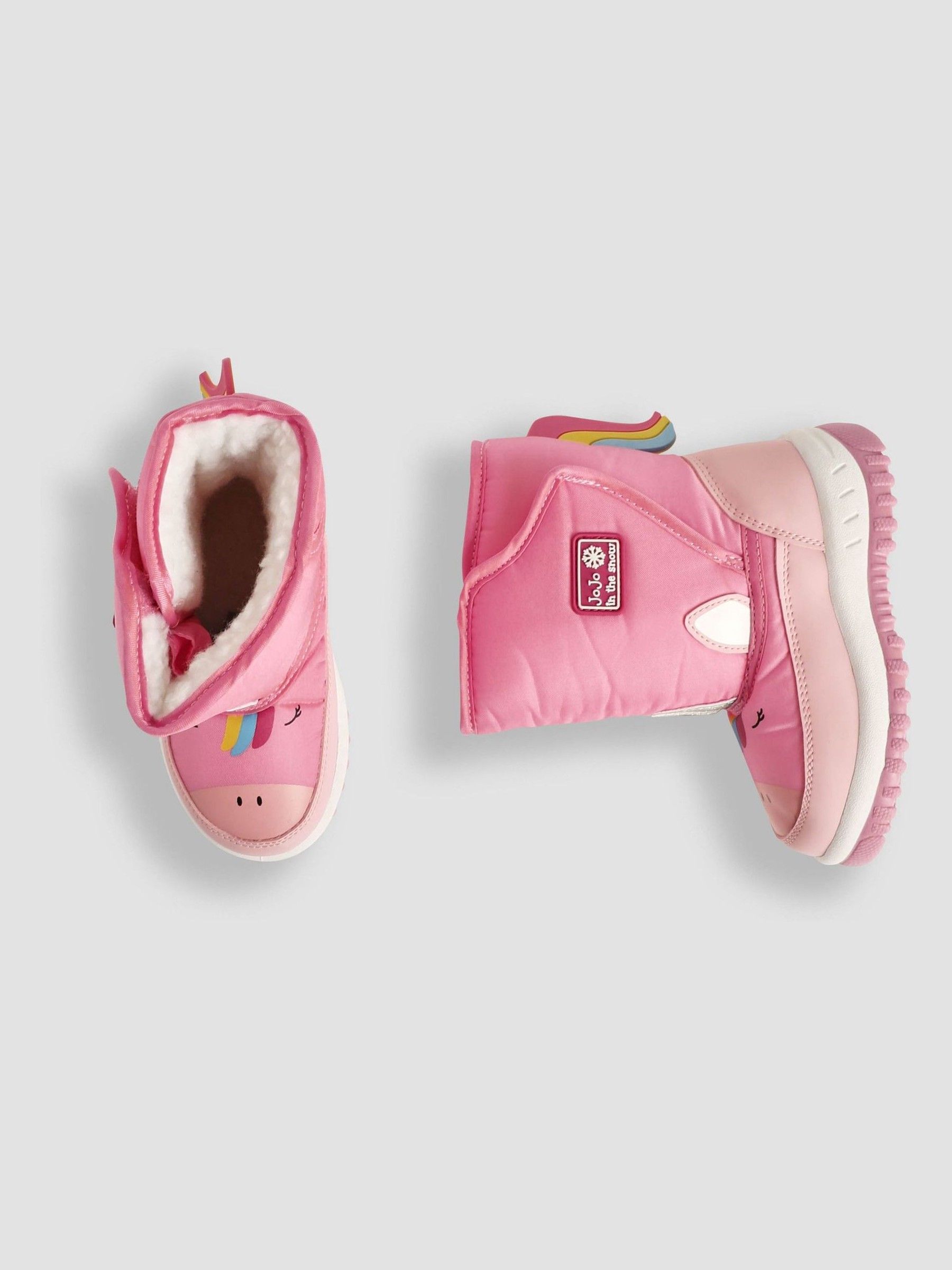 Pink Unicorn Snow Boots - Image 3 of 4