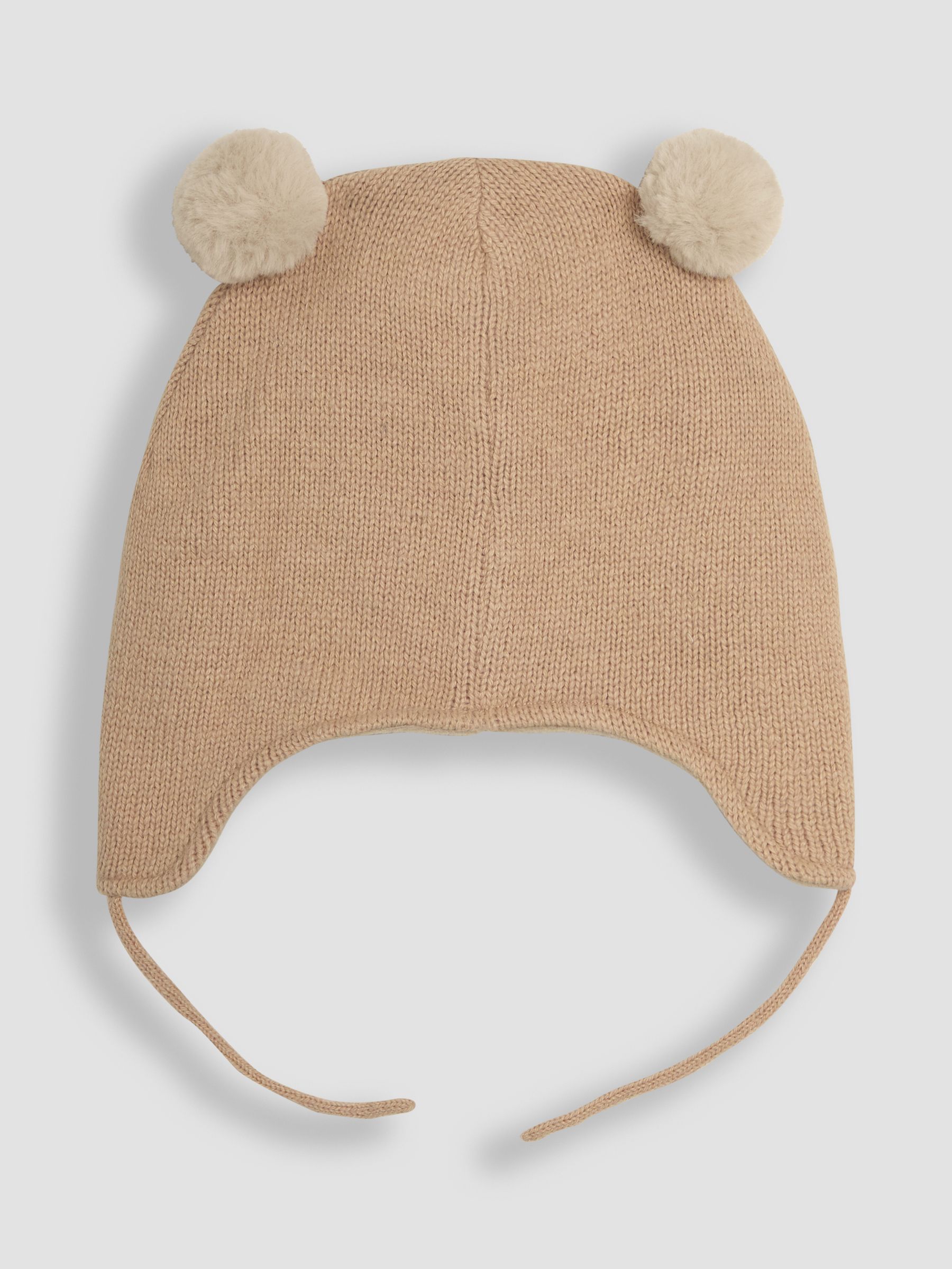 Brown Bear Pom Pom Hat - Image 2 of 3
