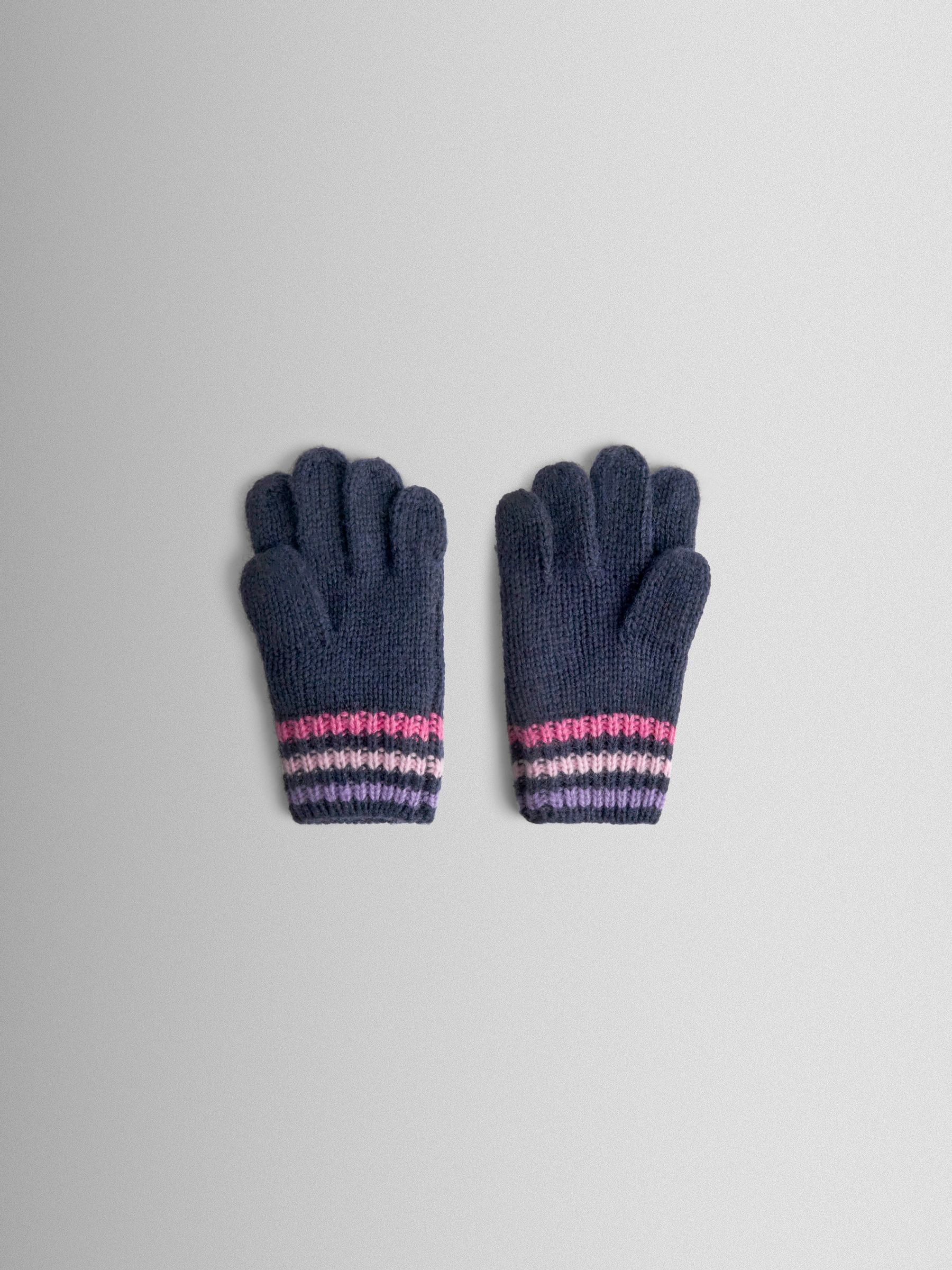 Navy Unicorn Appliqué Gloves - Image 3 of 3