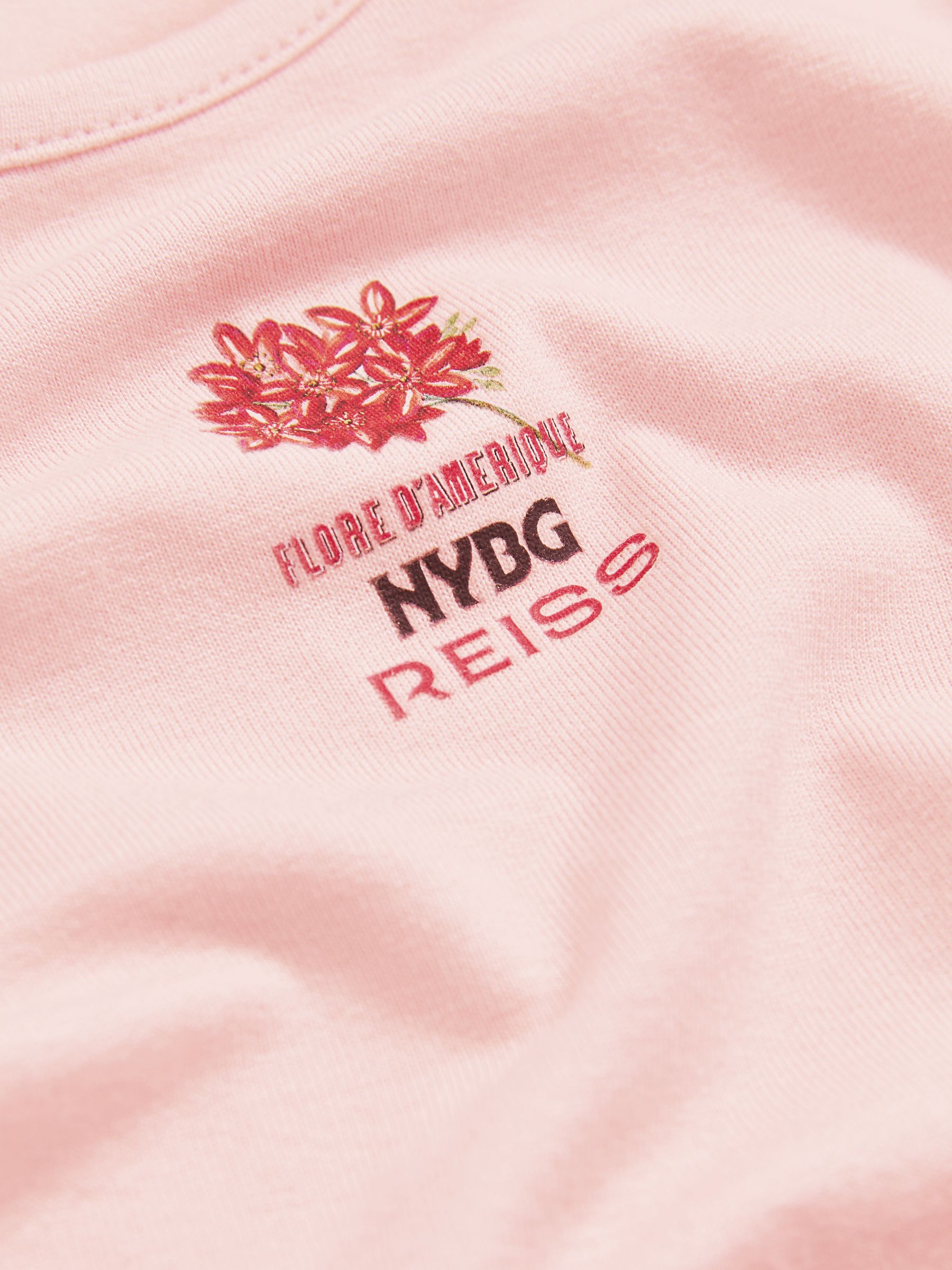 9-13 yrs Reiss | NYBG Floral Emblem Vest in Pink - Image 6 of 6