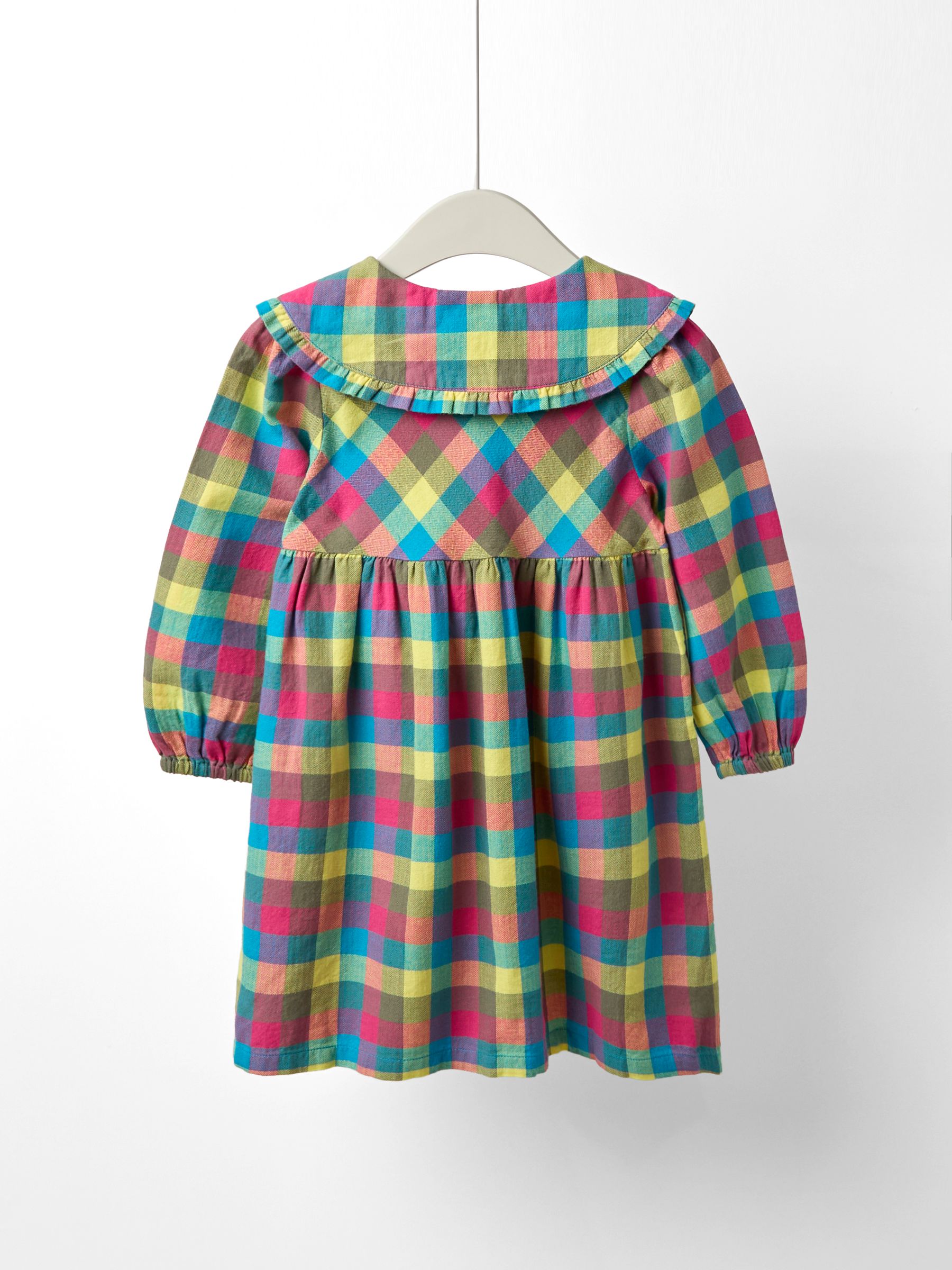 Multi Check Button Through Shirt Dress - Image 2 of 4