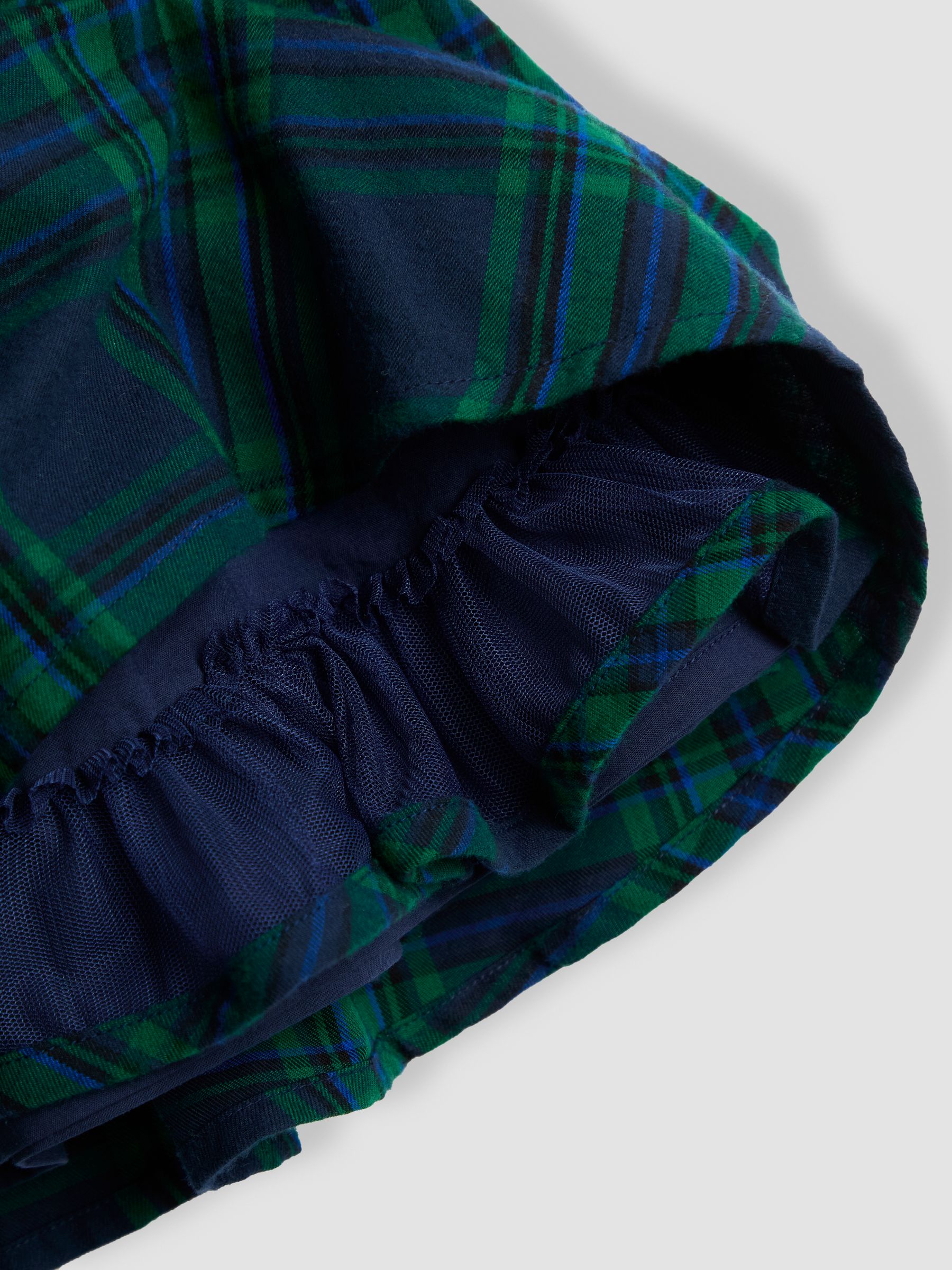 Green Blouse & Tartan Skirt Set - Image 11 of 11