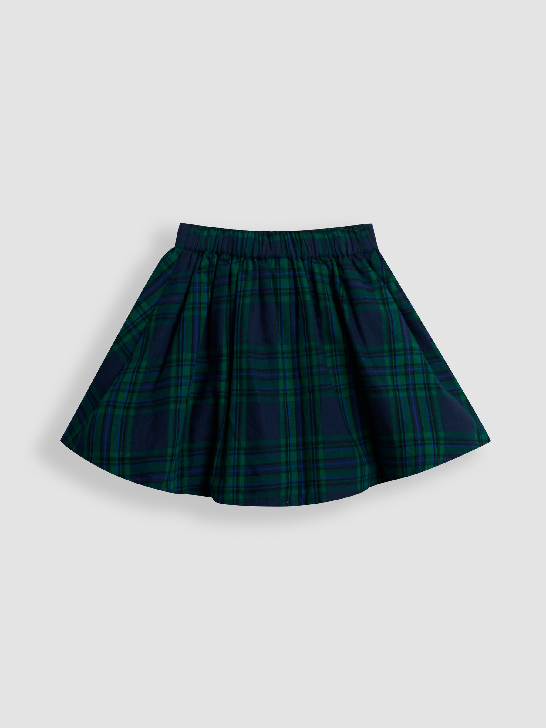 Green Blouse & Tartan Skirt Set - Image 9 of 11