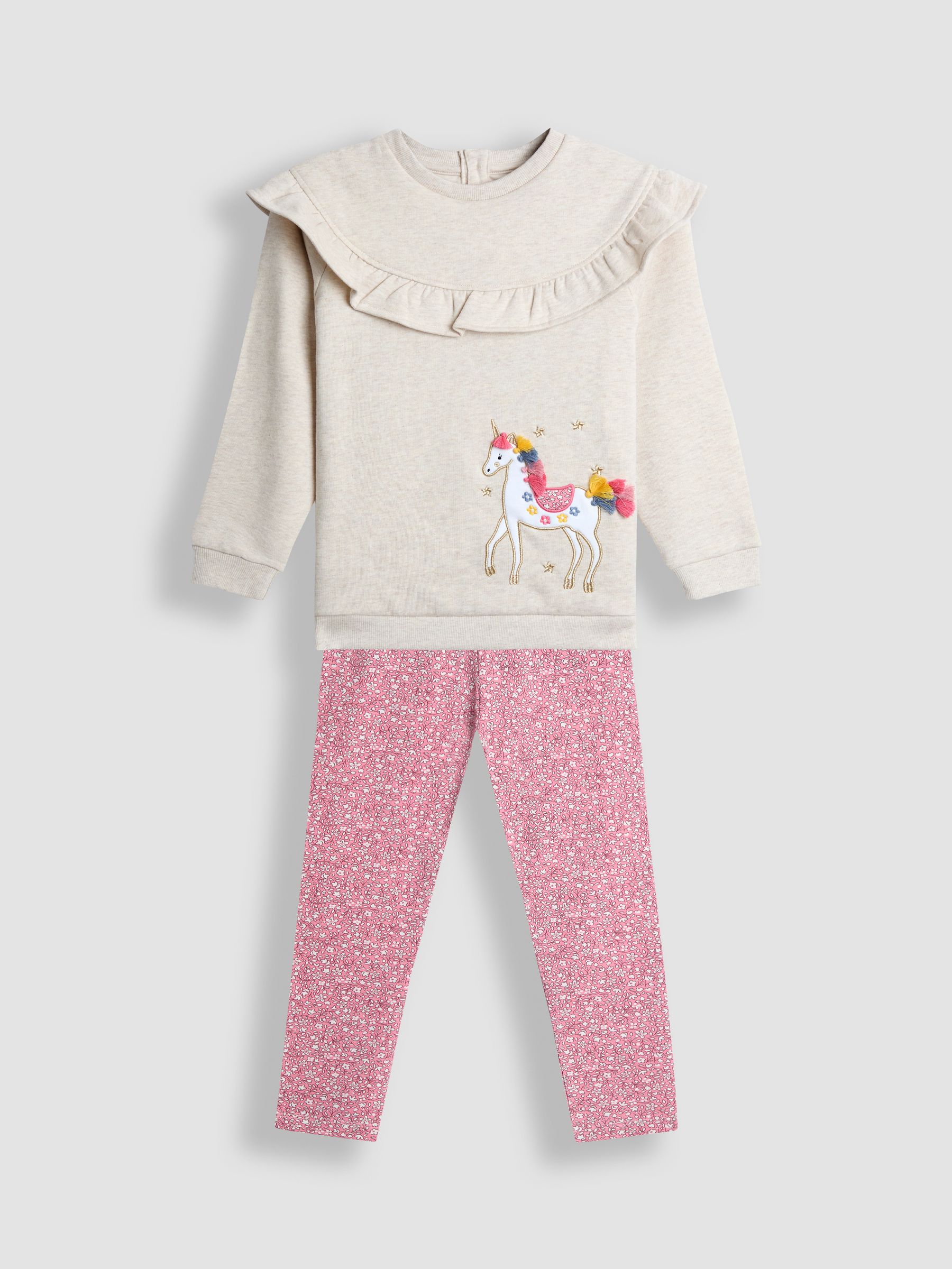 Grey Sweatshirt And Leggings Set - Image 1 of 6