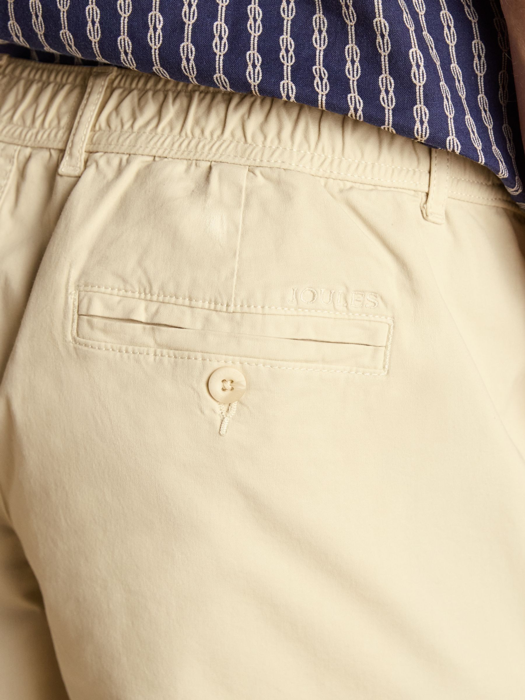 Norfolk Sand Relaxed Fit Chino Shorts - Image 4 of 7