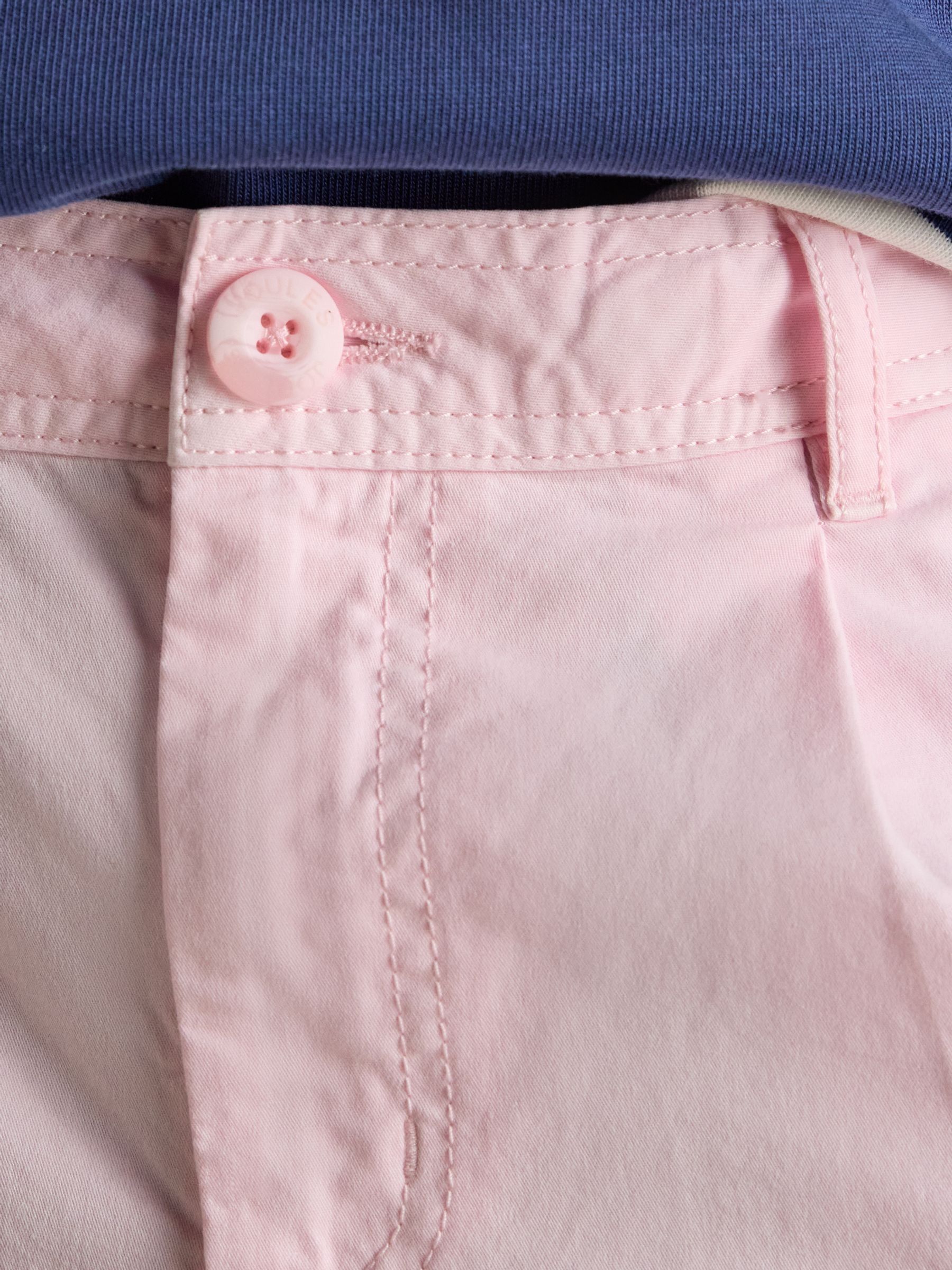Norfolk Pink Garment Dyed Relaxed Fit Chino Shorts - Image 4 of 7