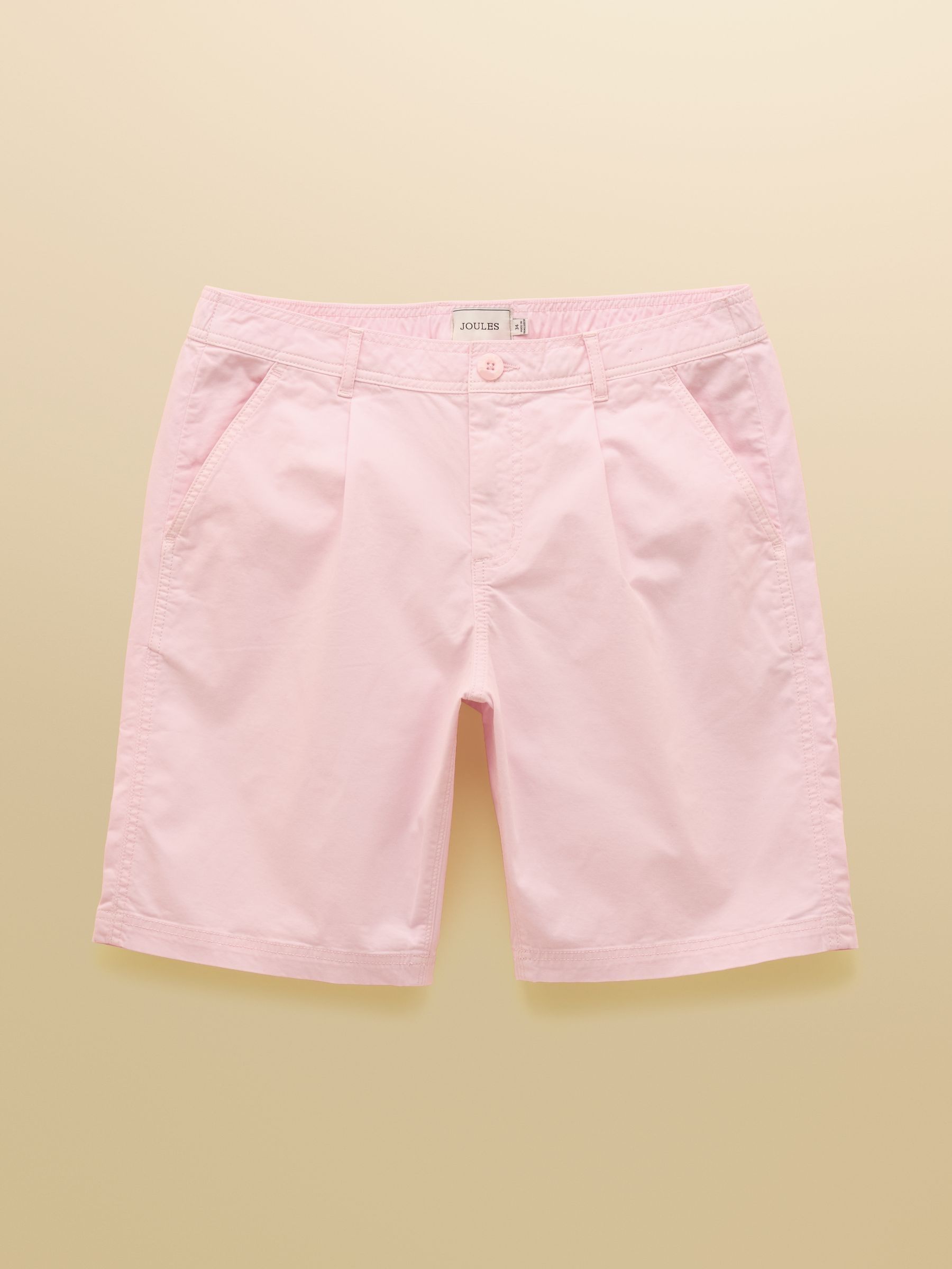 Norfolk Pink Relaxed Fit Chino Shorts - Image 8 of 8