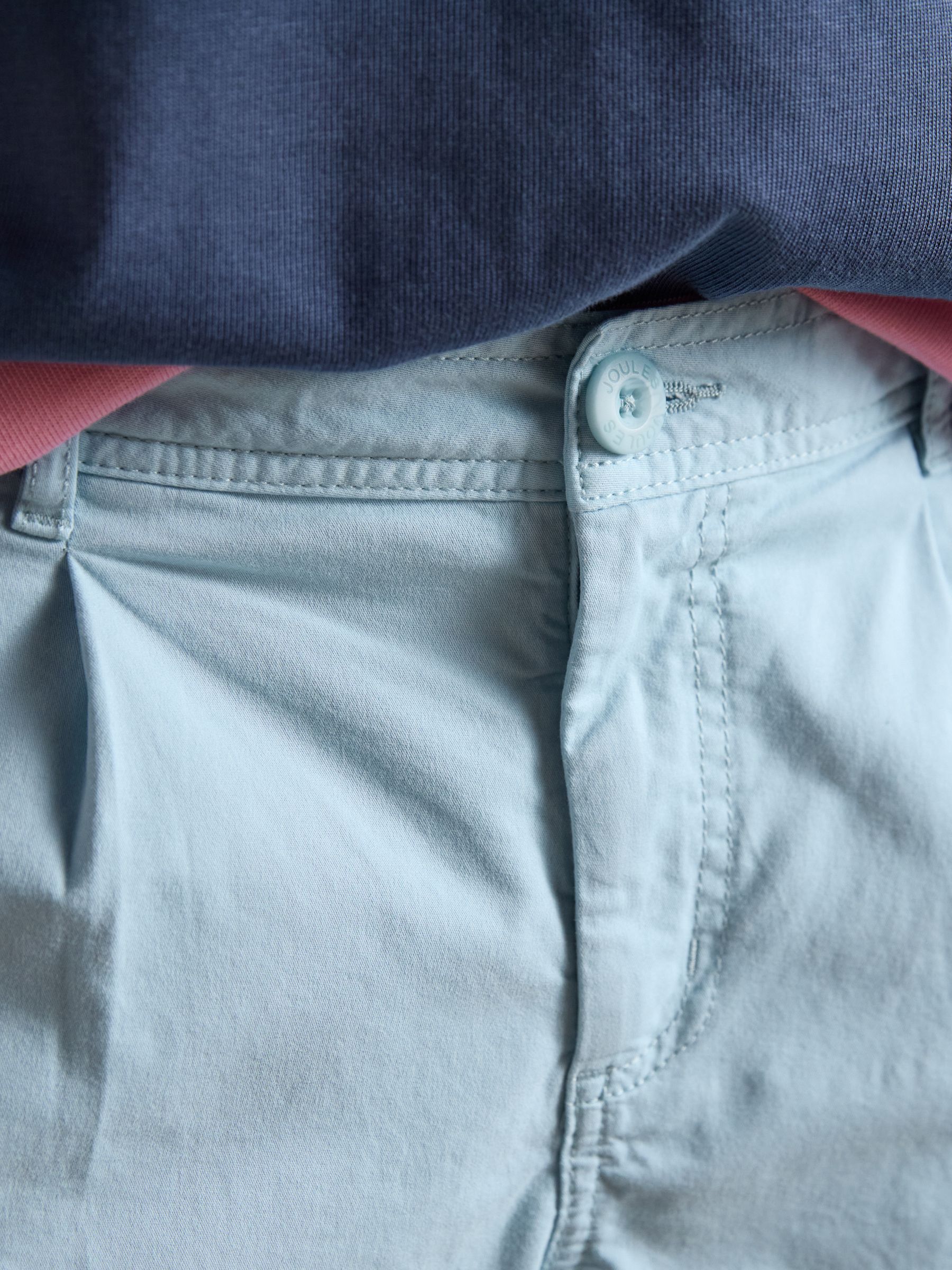 Norfolk Blue Relaxed Fit Chino Shorts - Image 4 of 7