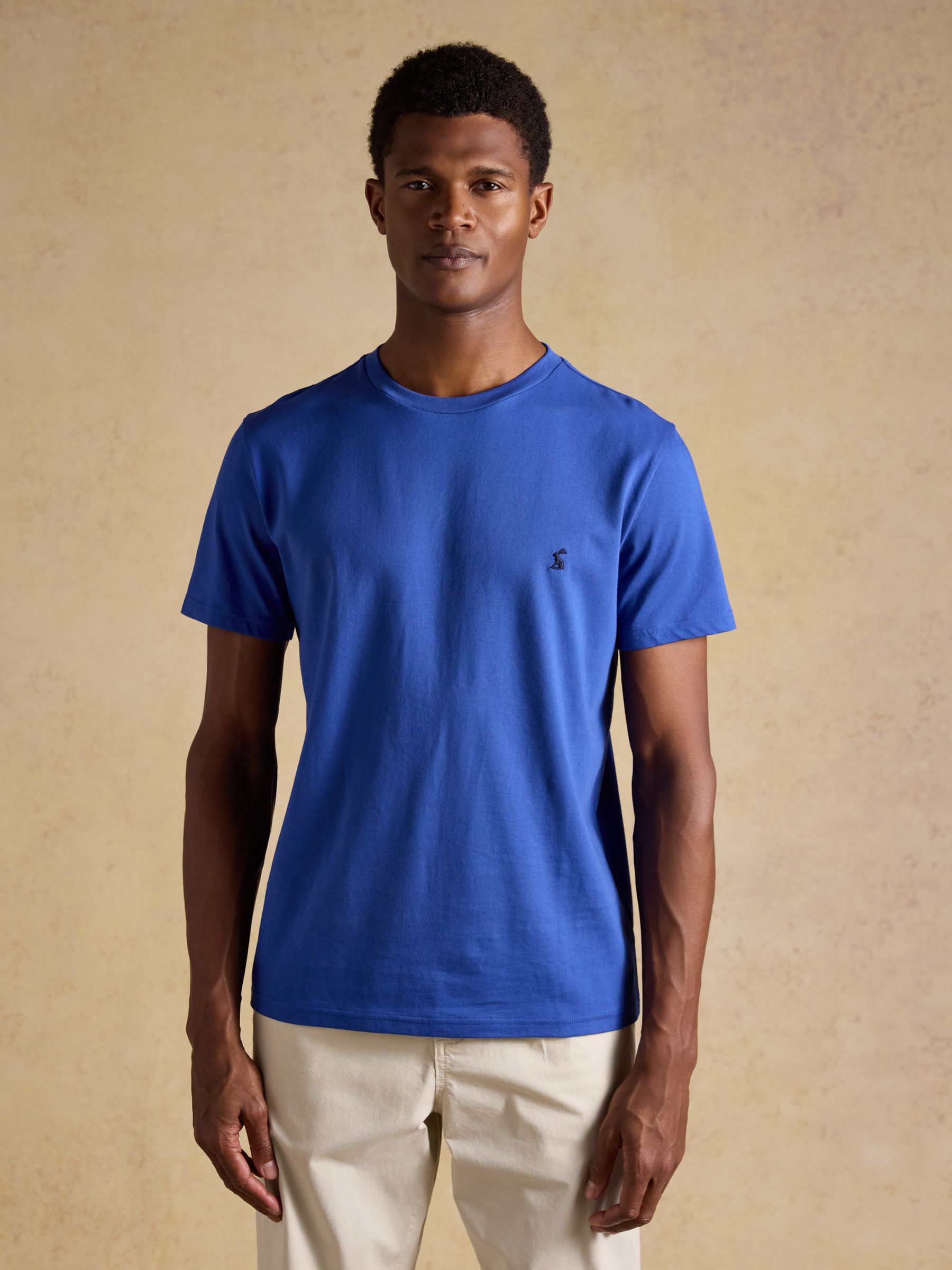 Everyday Mid Blue Classic Fit Cotton T-Shirt - Image 1 of 7