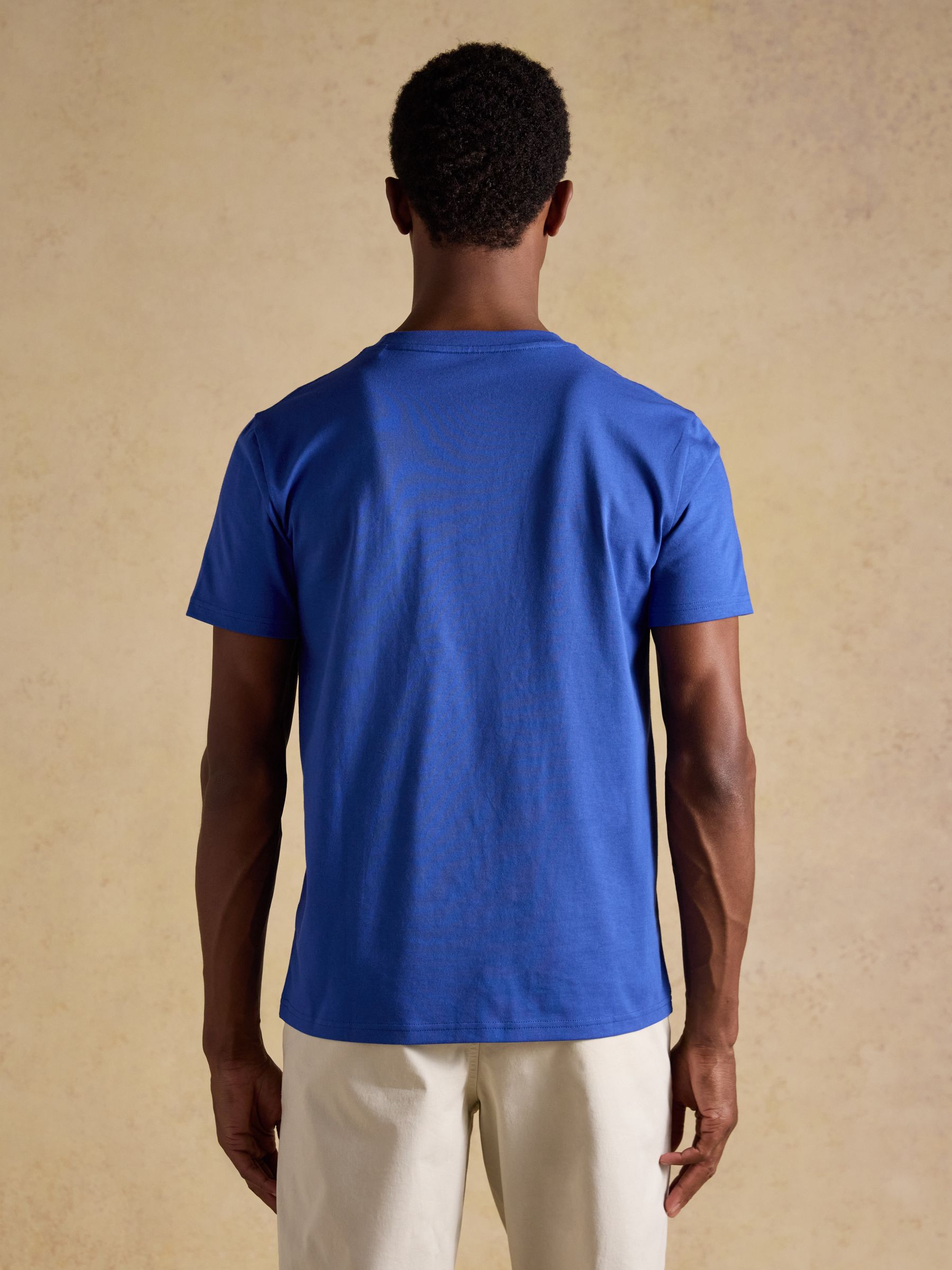 Everyday Mid Blue Classic Fit Cotton T-Shirt - Image 2 of 7