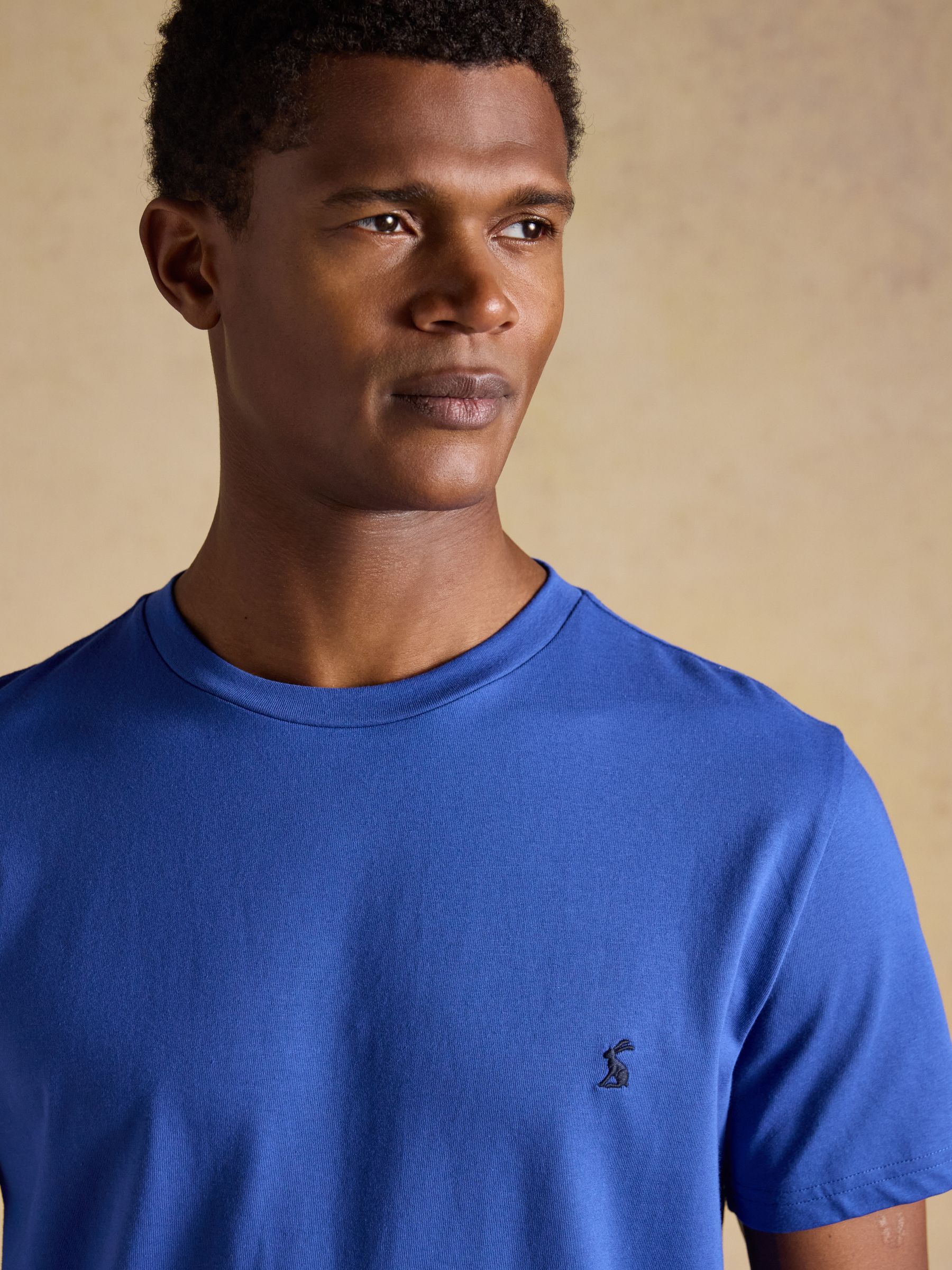 Everyday Mid Blue Classic Fit Cotton T-Shirt - Image 3 of 7
