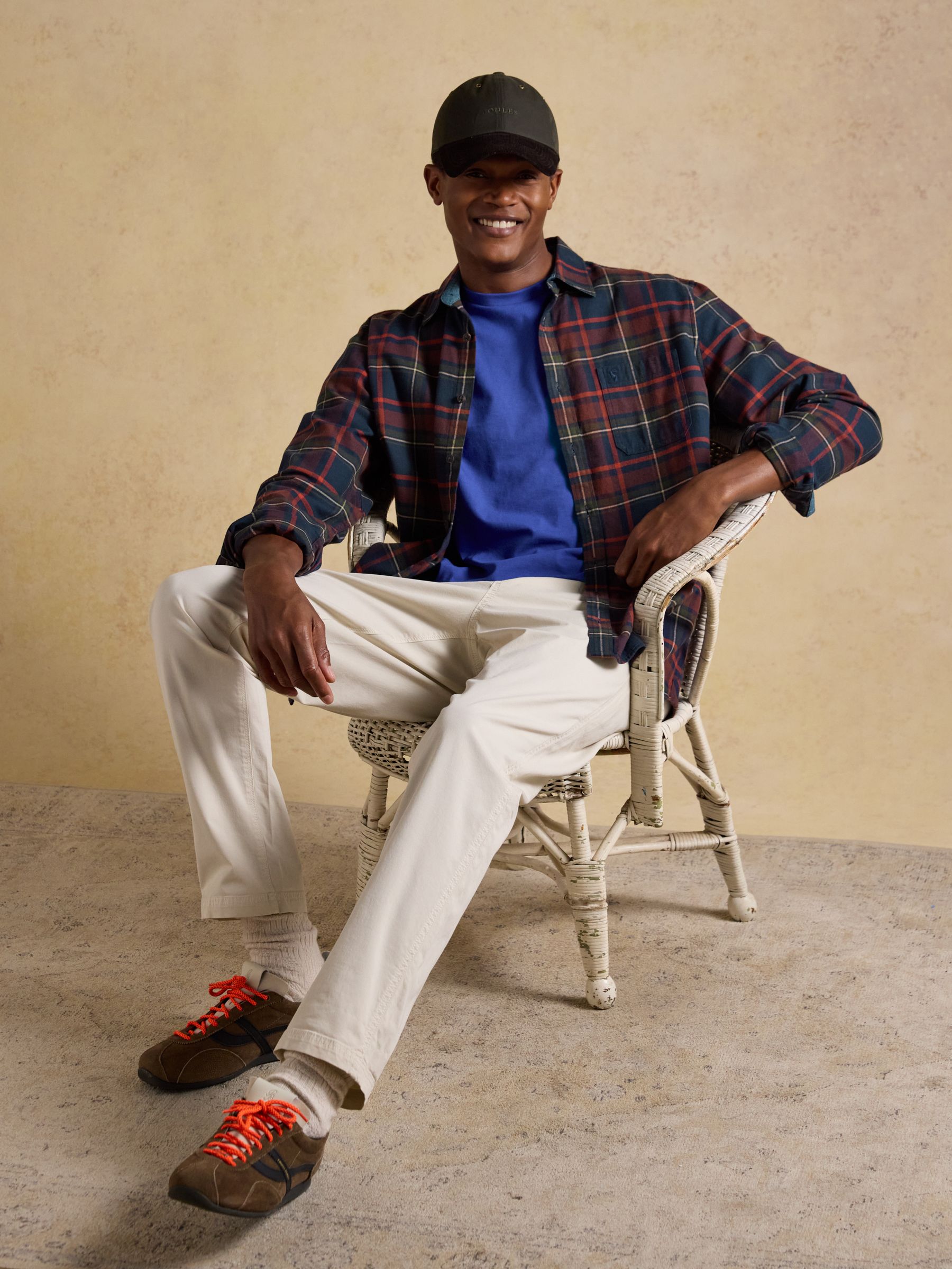 Everyday Mid Blue Classic Fit Cotton T-Shirt - Image 4 of 7