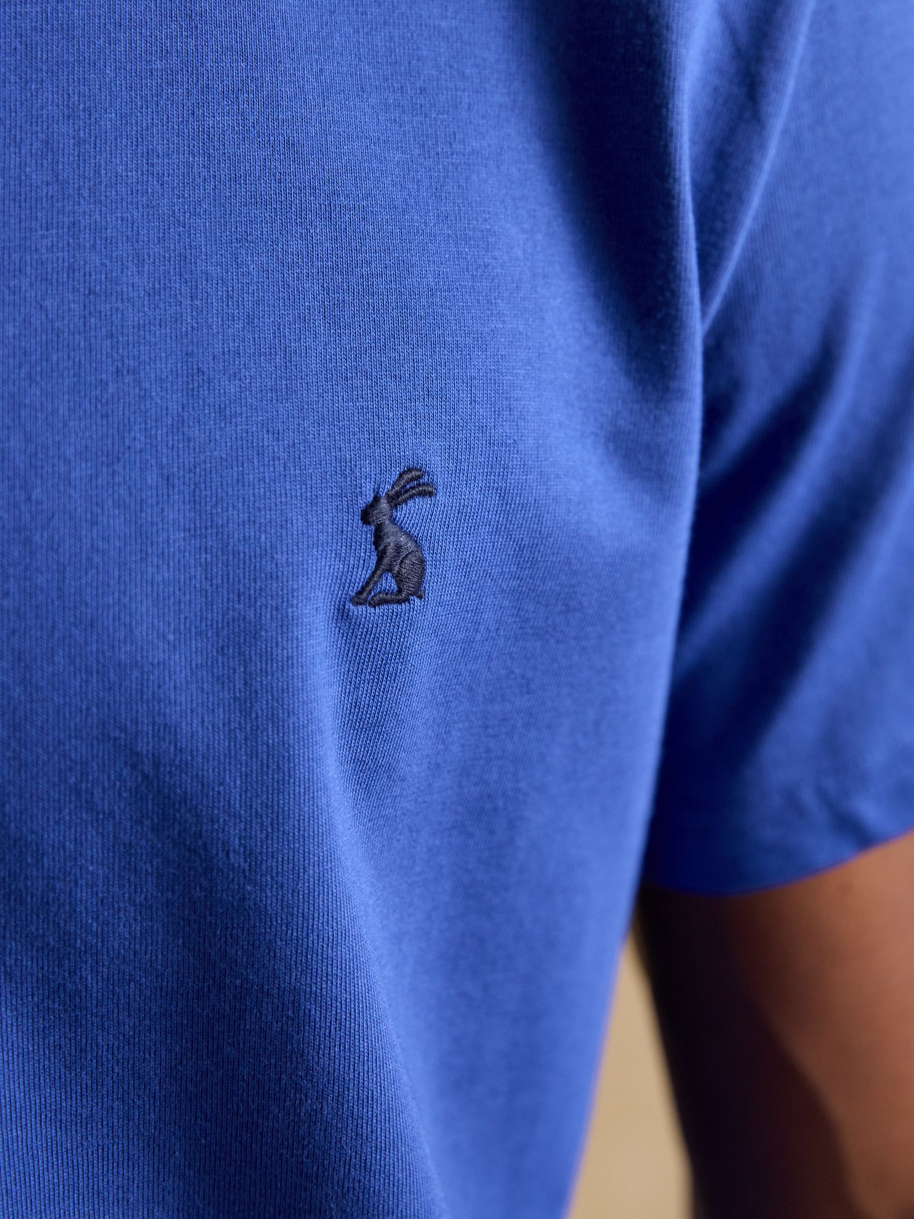 Everyday Mid Blue Classic Fit Cotton T-Shirt - Image 5 of 7