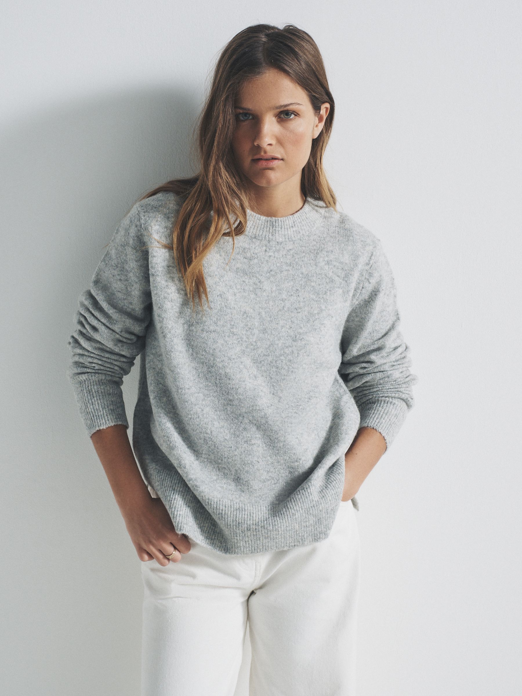2 Pack Crew Neck Knitted Jumper With Wool - Image 1 of 9