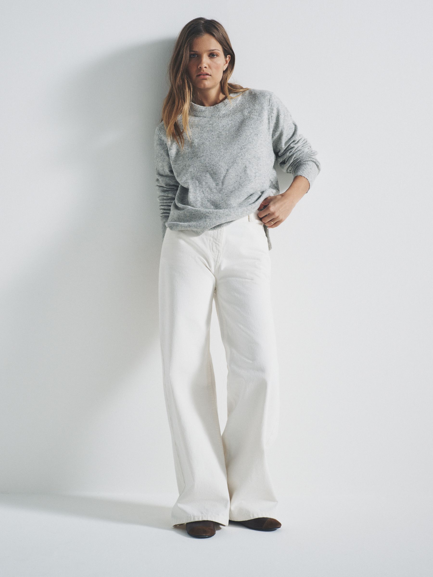 2 Pack Crew Neck Knitted Jumper With Wool - Image 4 of 9