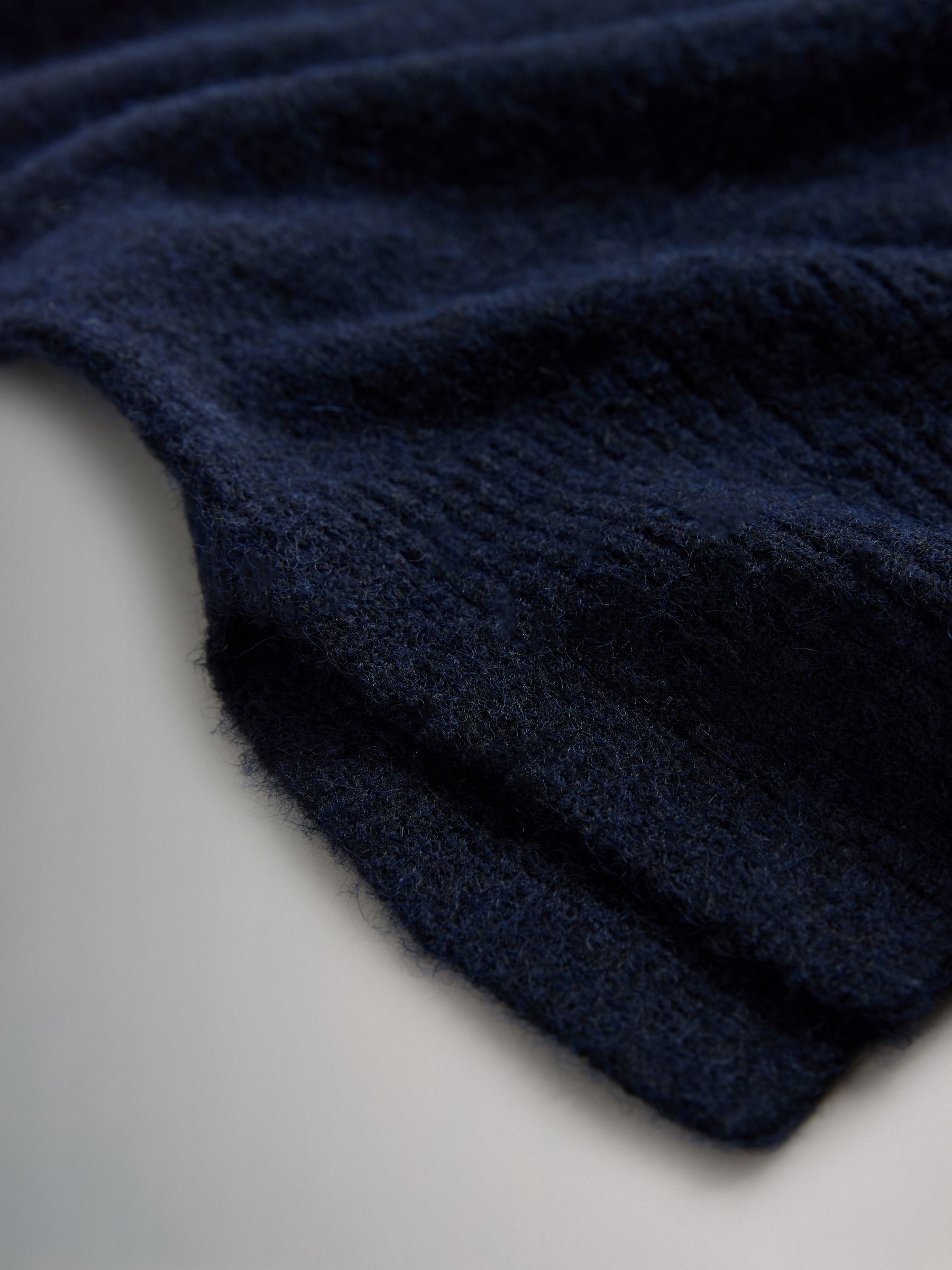 Chocolate Brown/Navy Blue Knitted Vest Tank Tops With Wool 2 Pack - Image 6 of 6