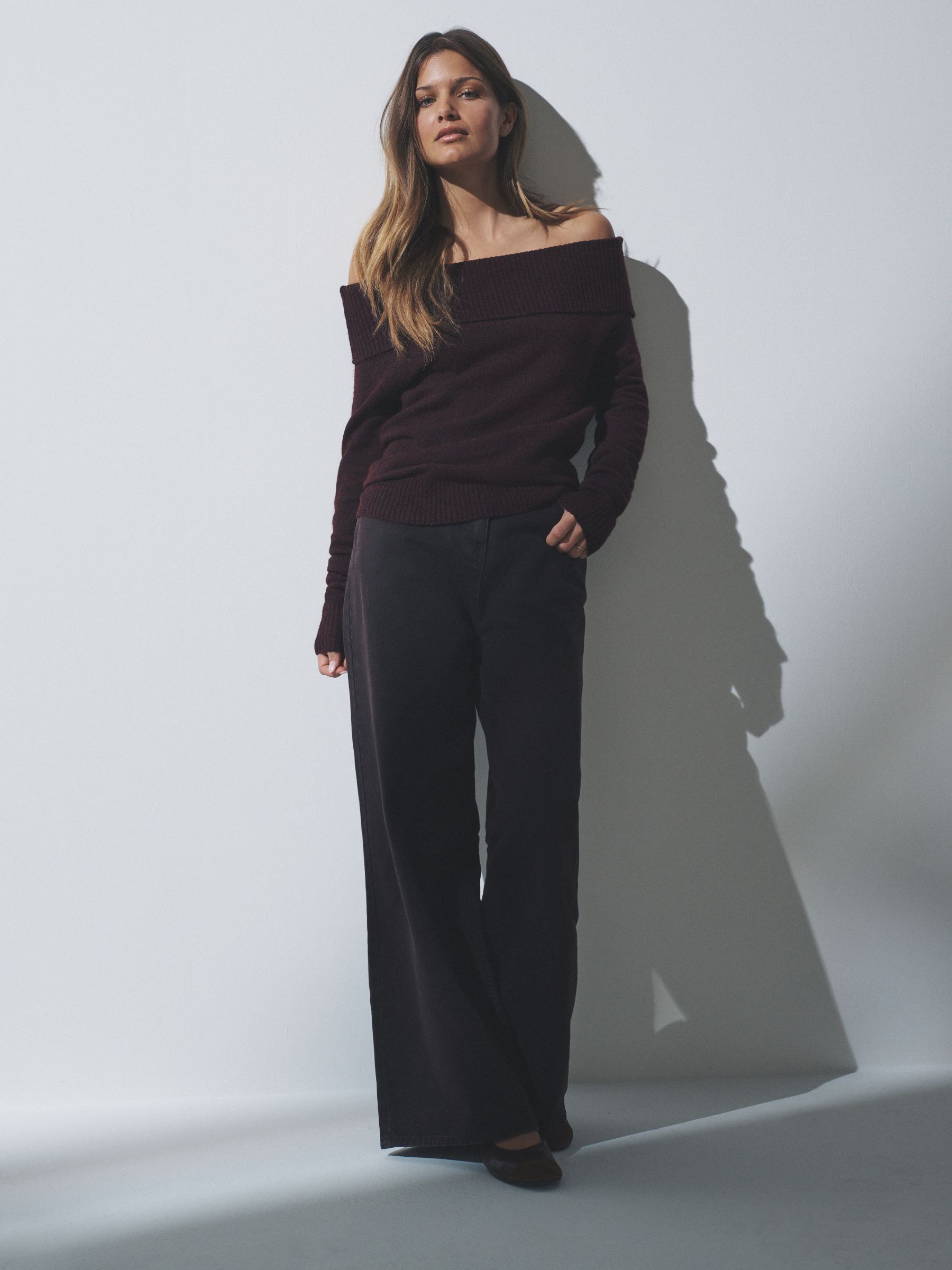 2 Pack Bardot Knitted Jumpers With Wool - Image 3 of 9