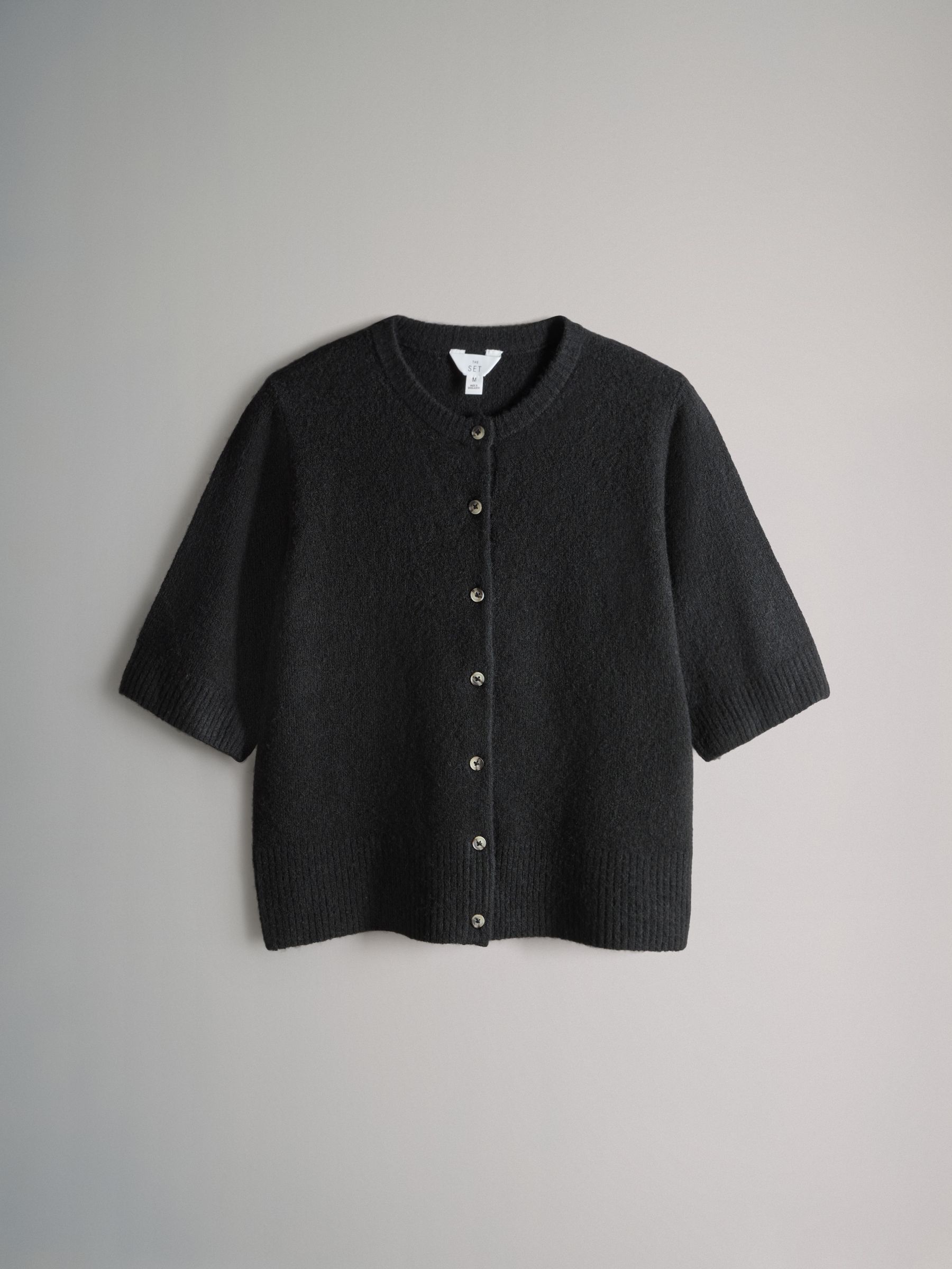 Knitted Short Sleeve Cardigans With Wool 2 Pack - Image 6 of 8