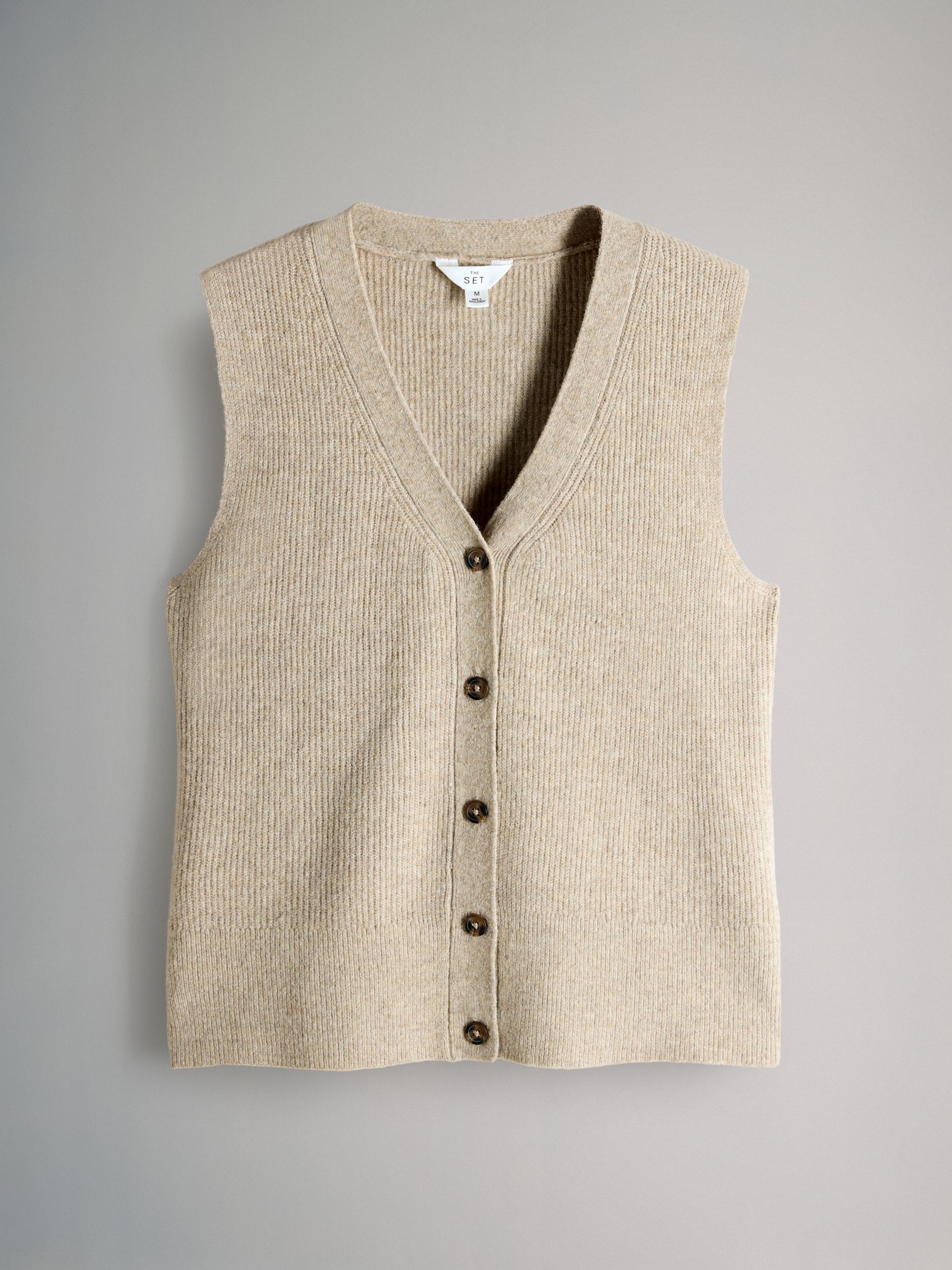 2 Pack Knitted Vest With Wool - Image 3 of 5