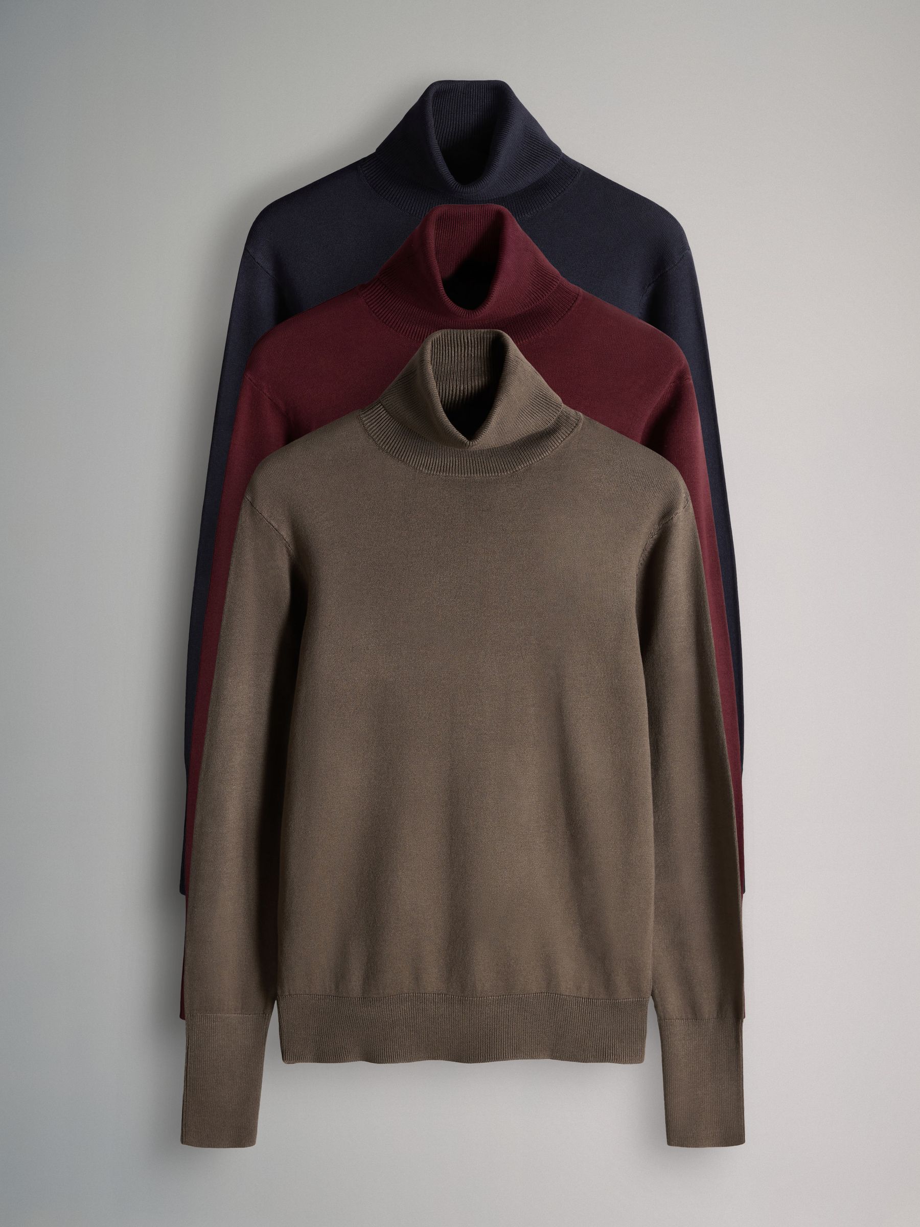 Knit Roll Neck Jumpers - Image 1 of 6