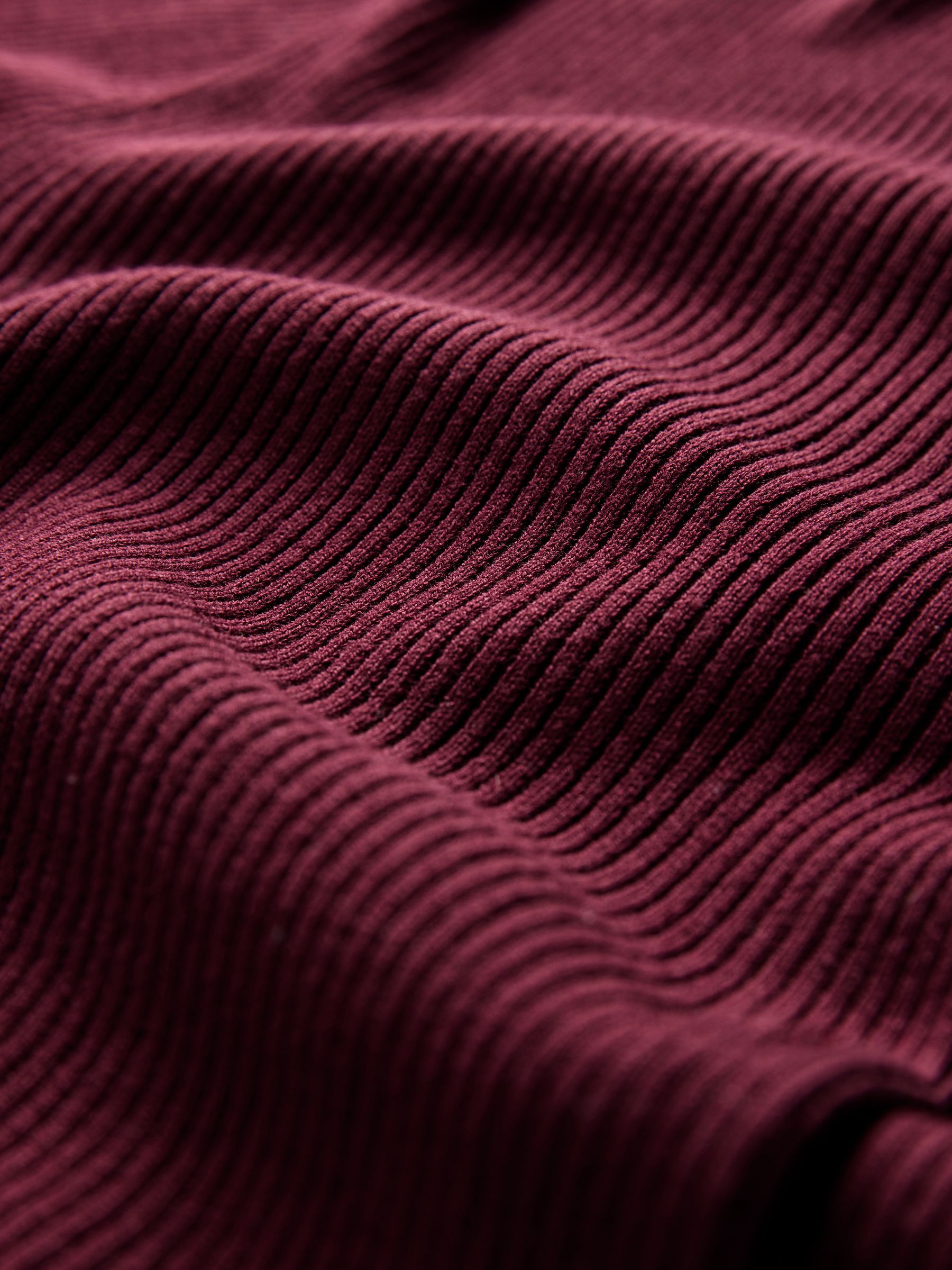 Burgundy Red/Navy Blue - 2 Pack Ribbed Knit Cardigans - Image 10 of 10