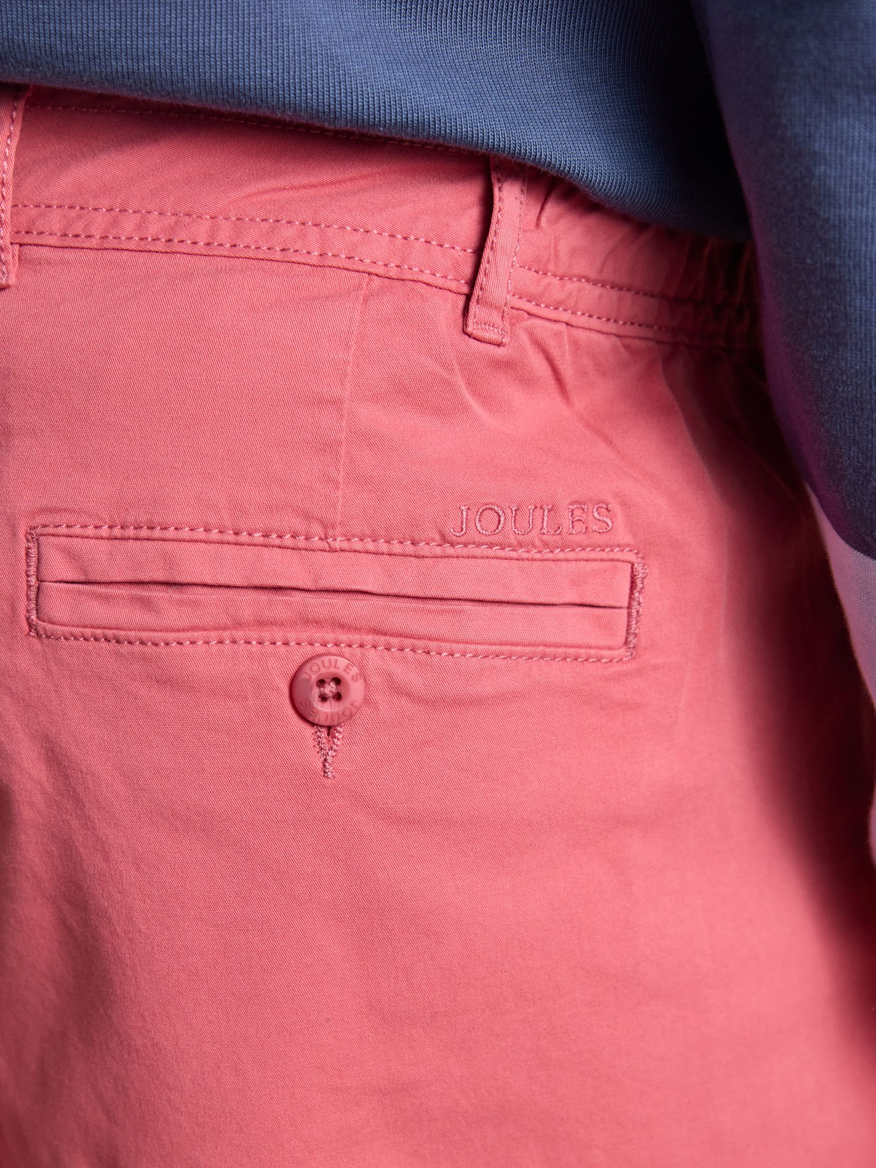 Norfolk Rose Pink Relaxed Fit Chino Trousers - Image 8 of 9