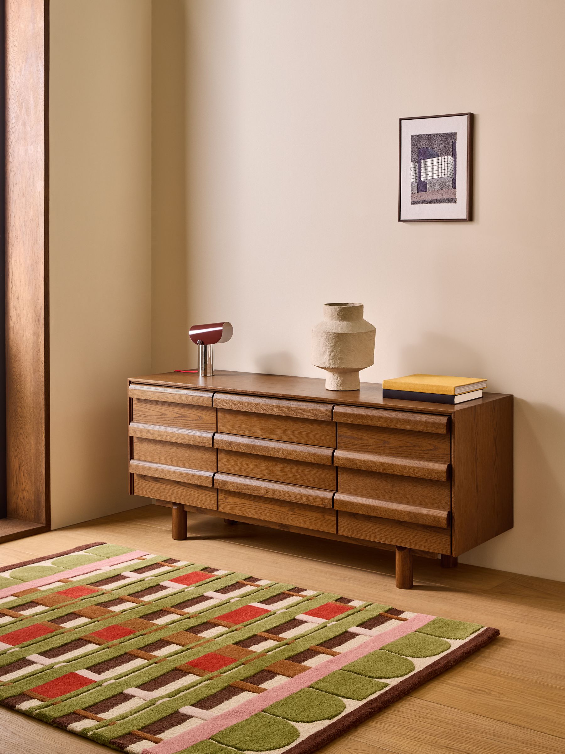 Plinth Large Sideboard in Oak - Image 1 of 7 Plinth Large Sideboard in Oak - Image 1 of 7