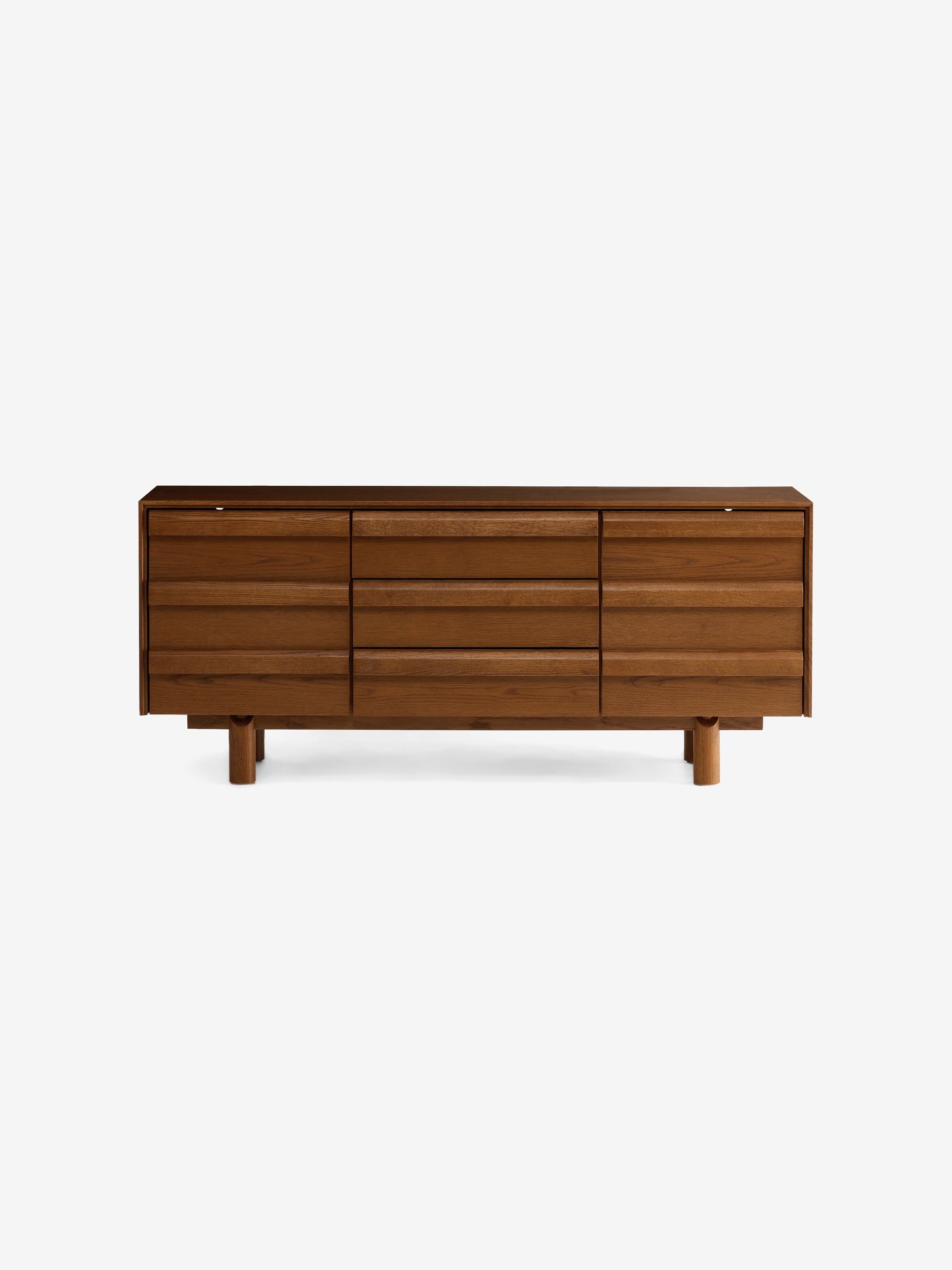 Plinth Large Sideboard in Oak - Image 6 of 7