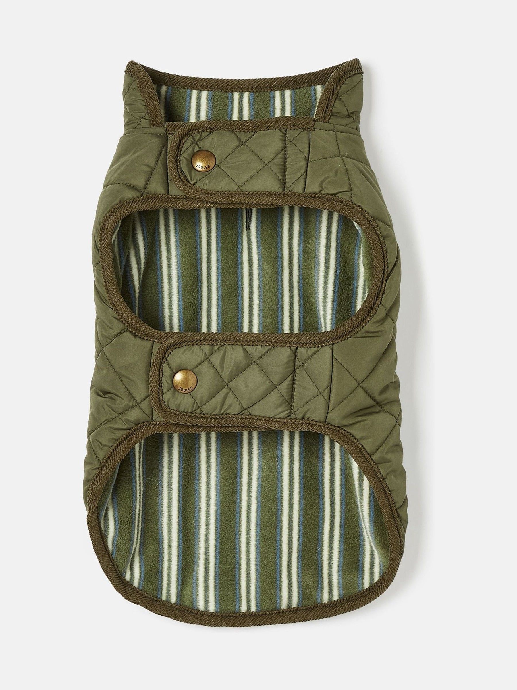 Green Quilted Coat - Image 3 of 6