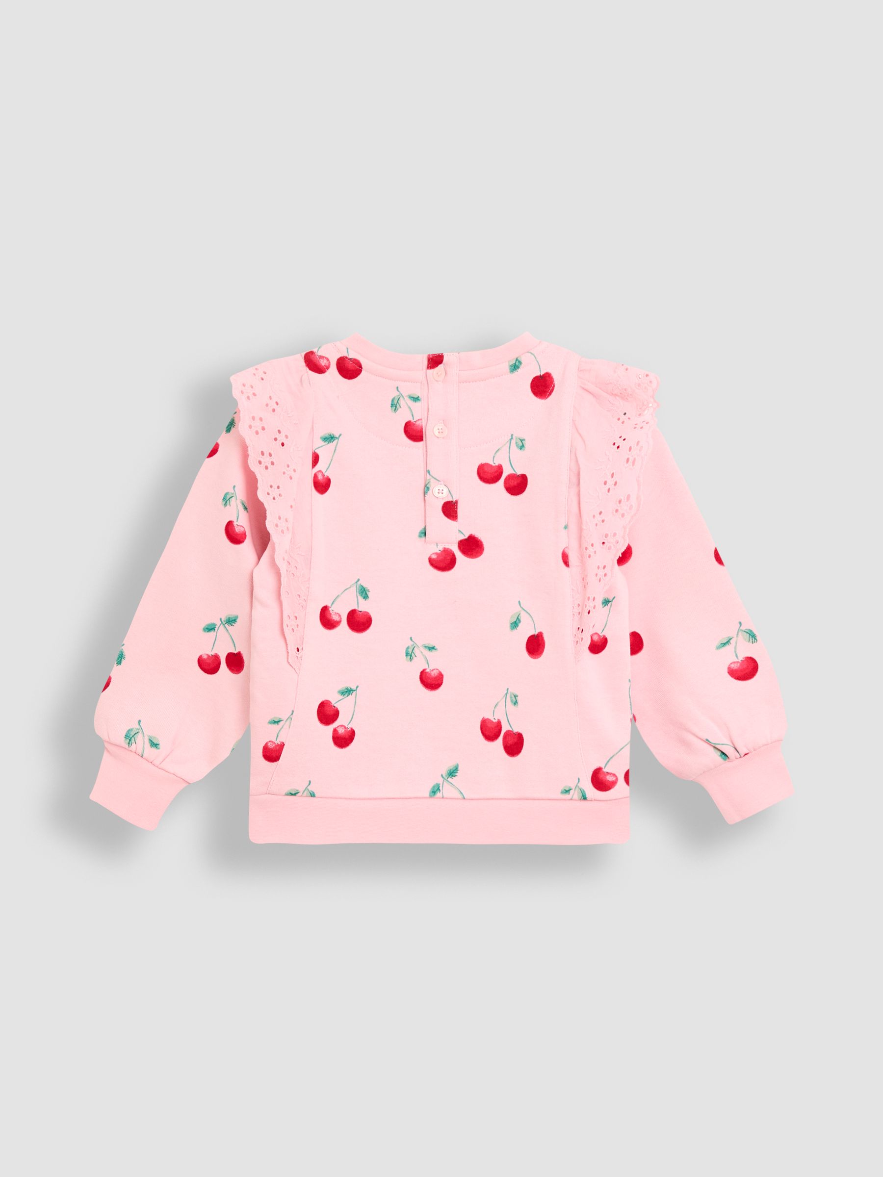 Pink Printed Sweatshirt & Legging Set - Image 3 of 5