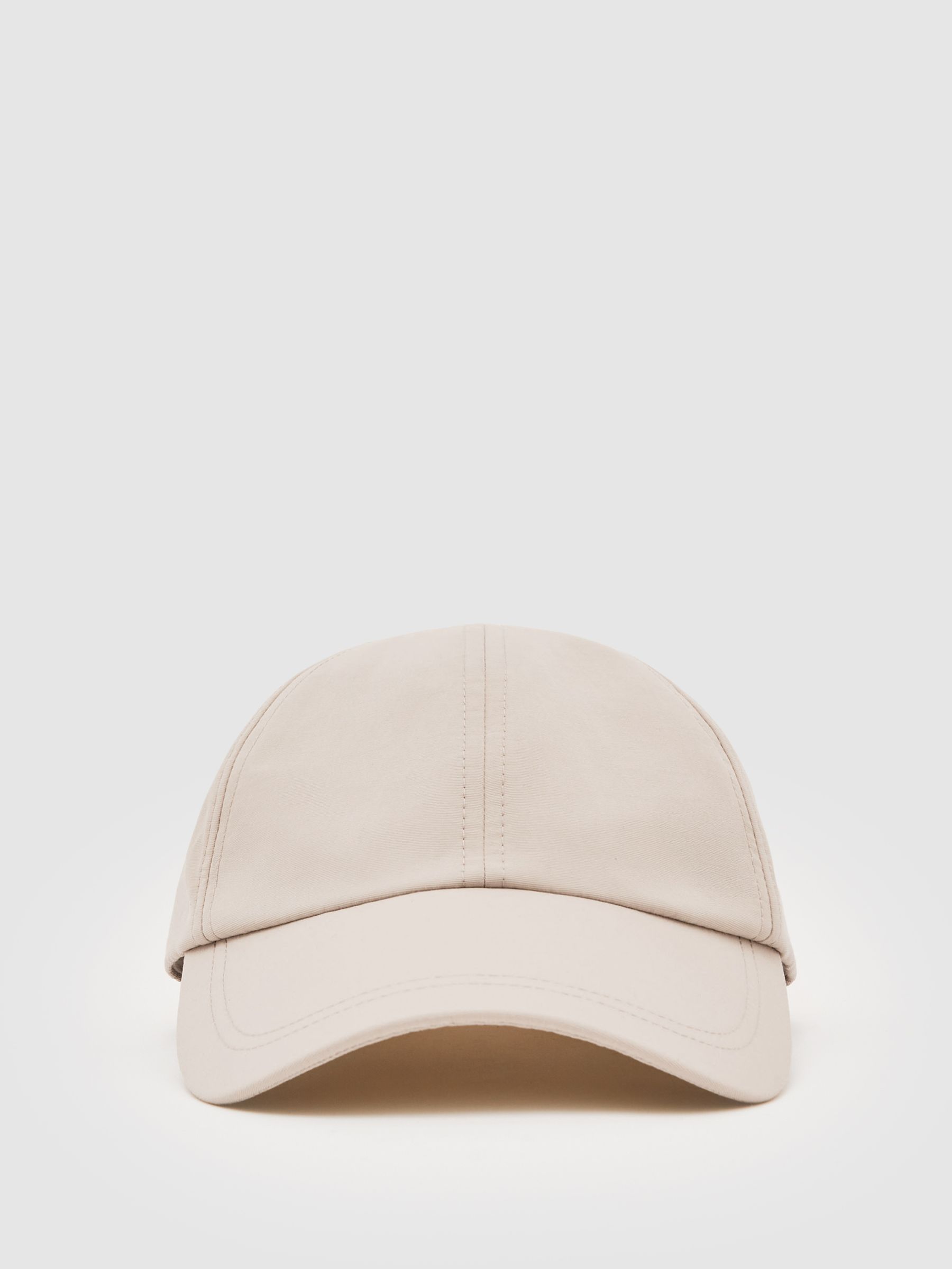 Embroidered-Logo Tech Baseball Cap in Stone - Image 1 of 5