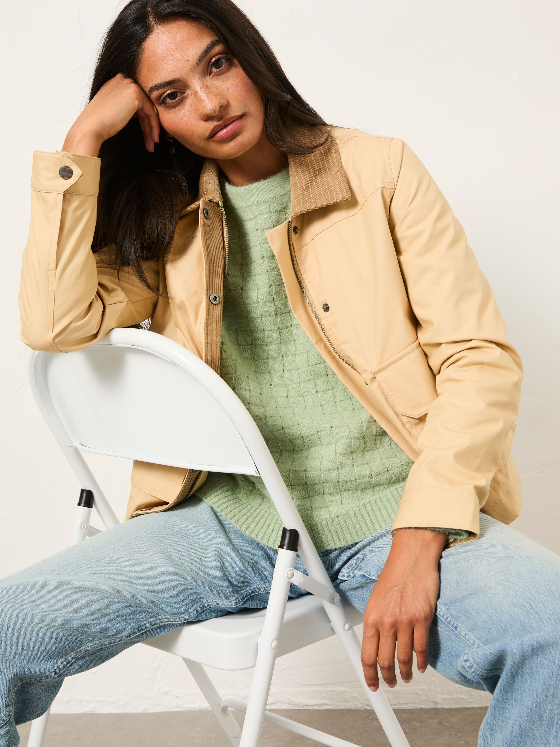 Gracie Mint Green Knitted Jumper - Image 5 of 6