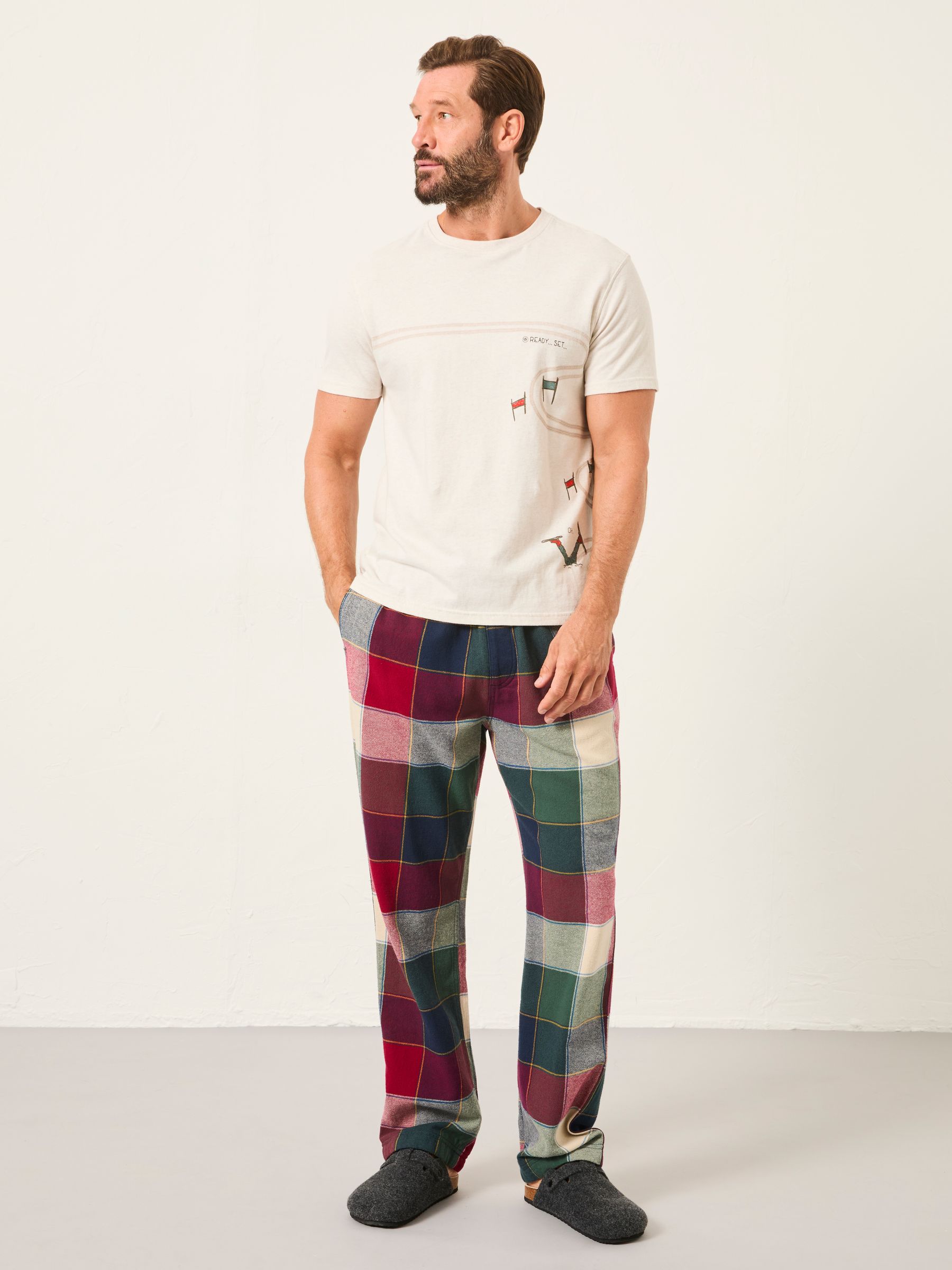 White Slalom Ski T-Shirt - Image 3 of 6