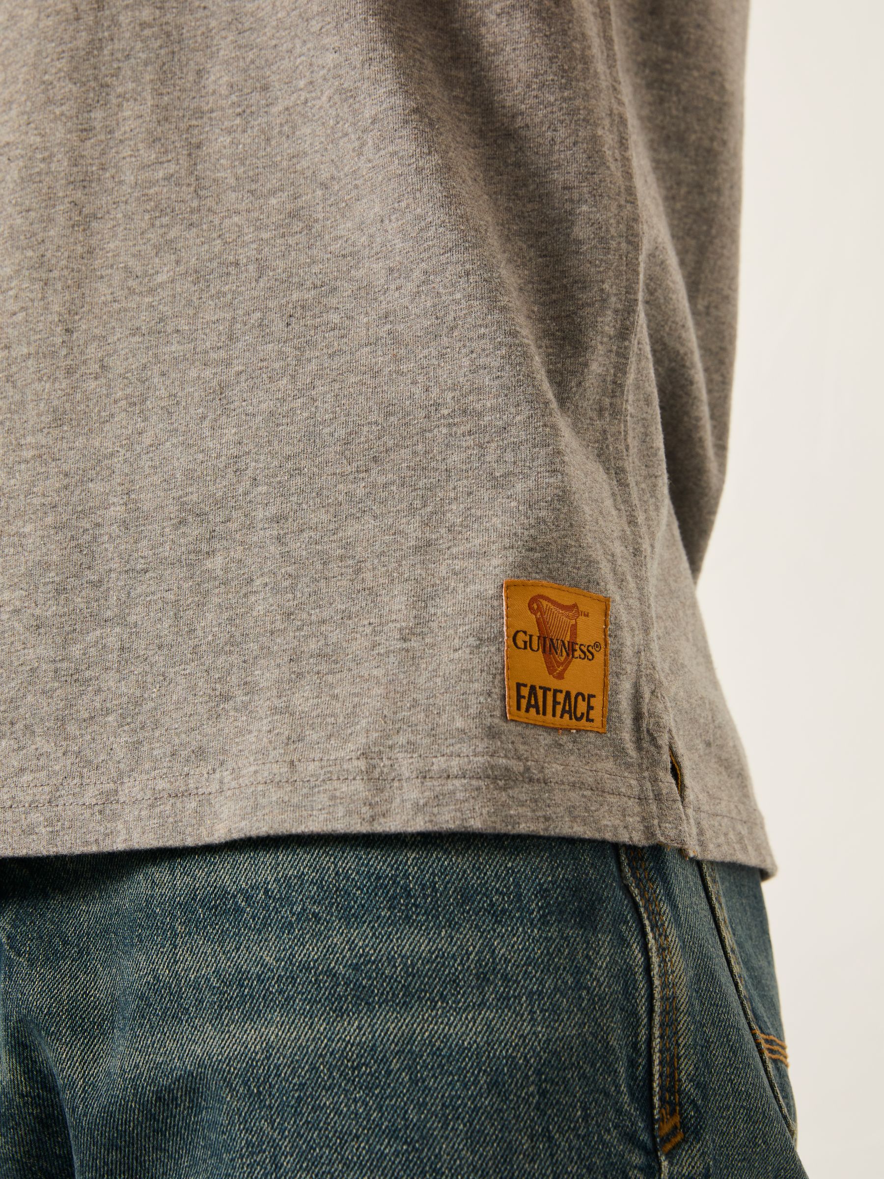 Grey Guinness Bottle Graphic T-Shirt - Image 2 of 5