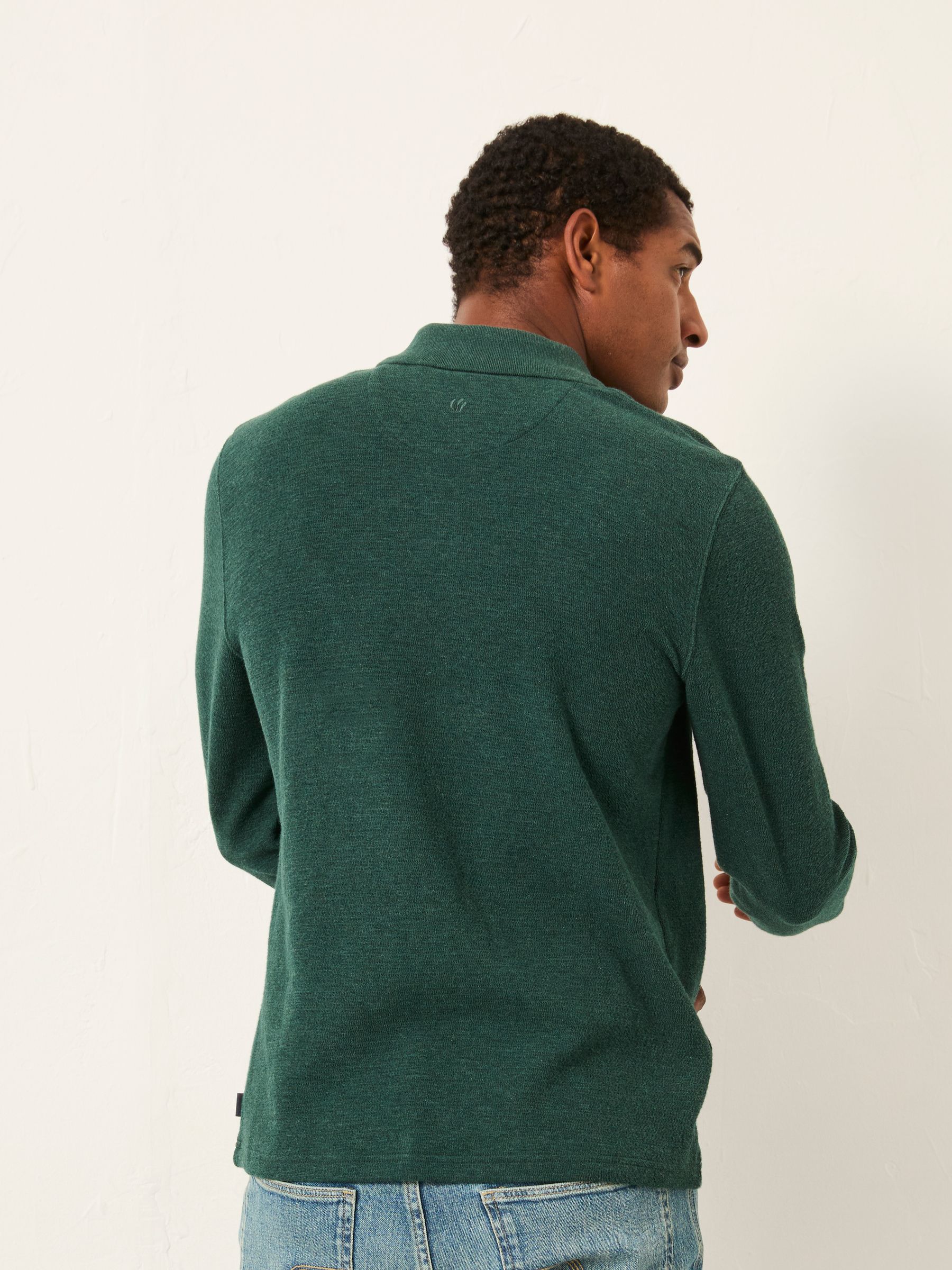 Shawford Green Long Sleeve Polo - Image 2 of 5