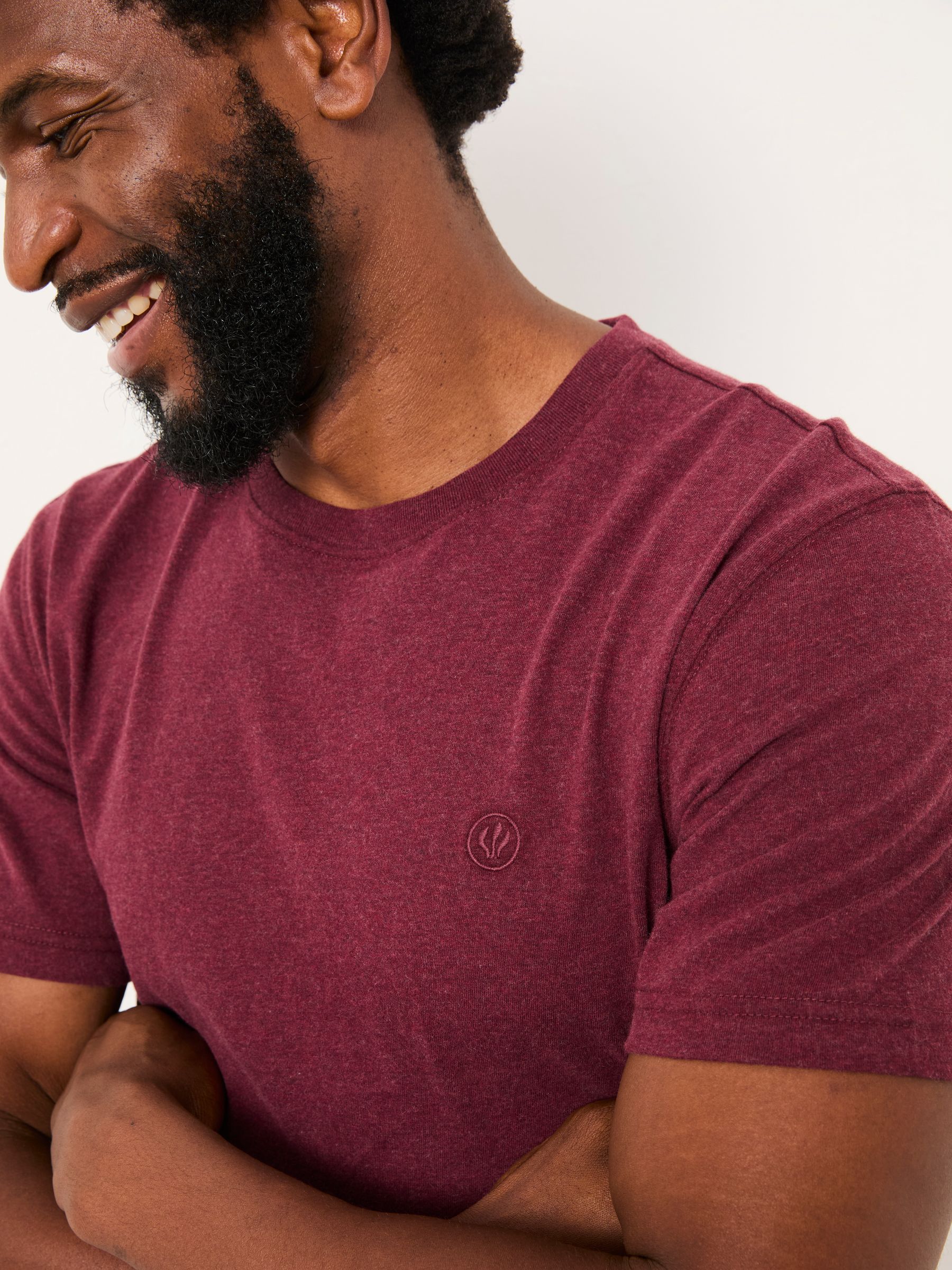 Lulworth Claret Short Sleeve T-Shirt - Image 4 of 5