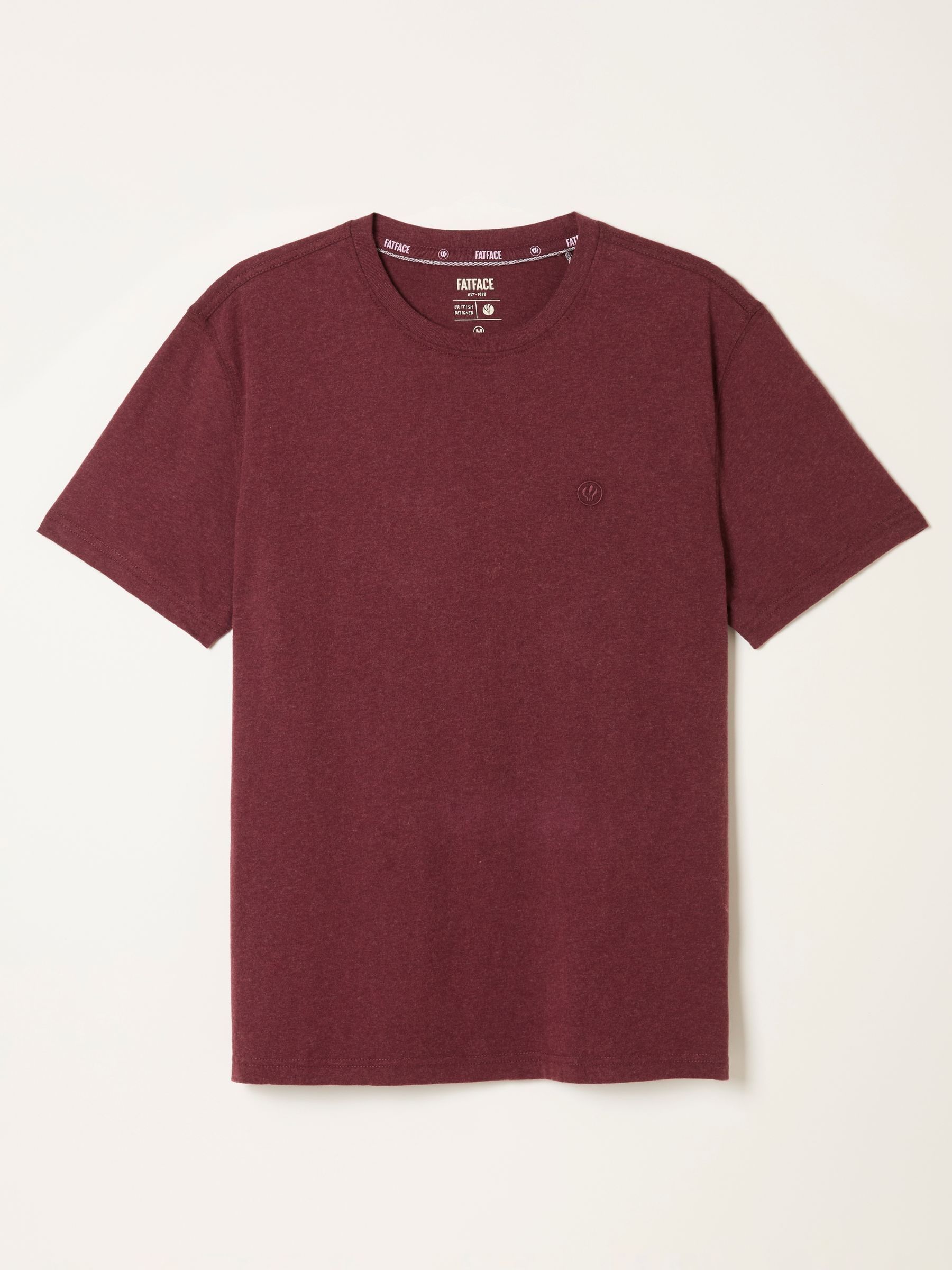 Lulworth Claret Short Sleeve T-Shirt - Image 5 of 5 Lulworth Claret Short Sleeve T-Shirt - Image 5 of 5