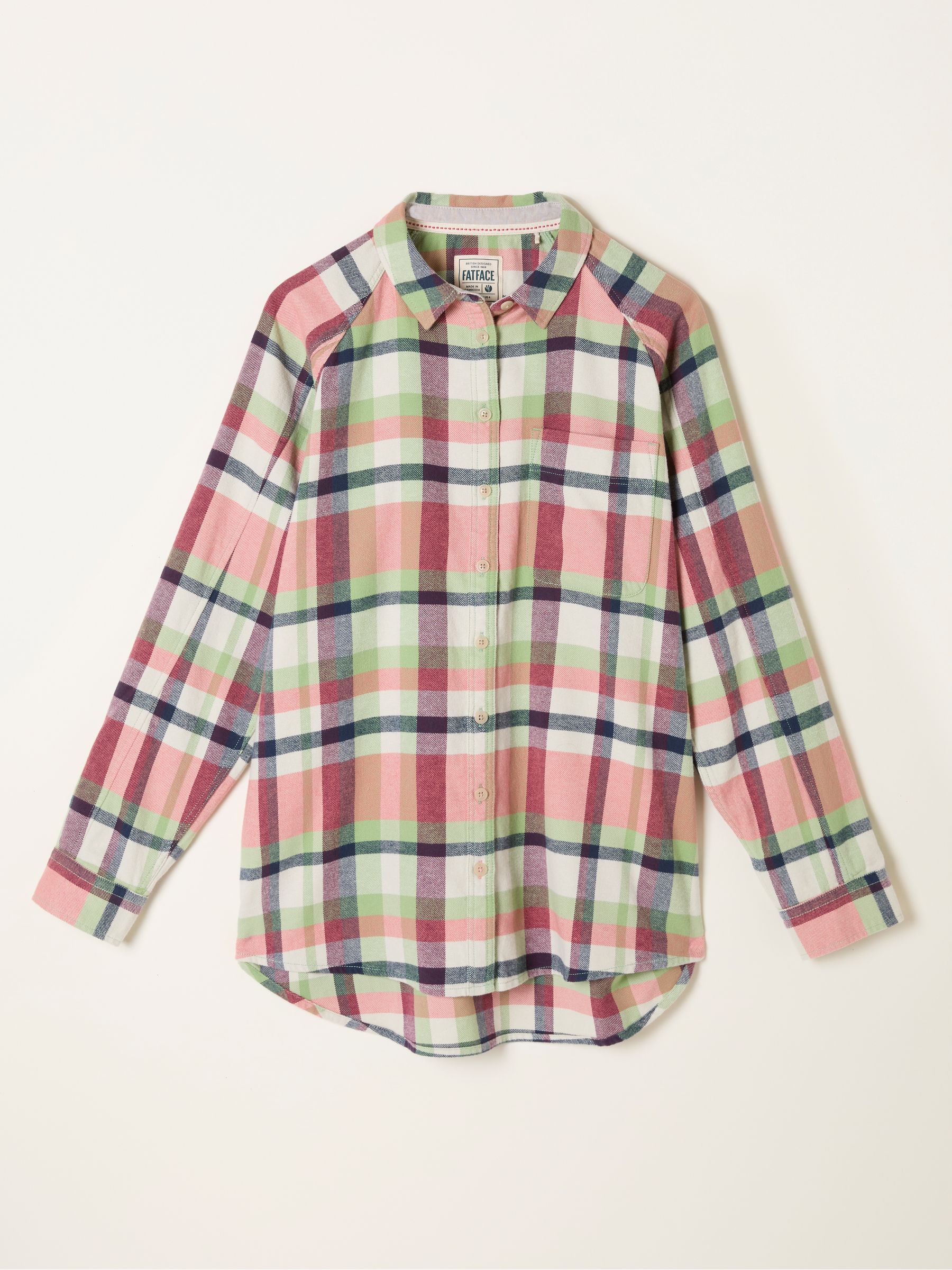 Bessie Green Check Shirt - Image 7 of 7 Bessie Green Check Shirt - Image 7 of 7