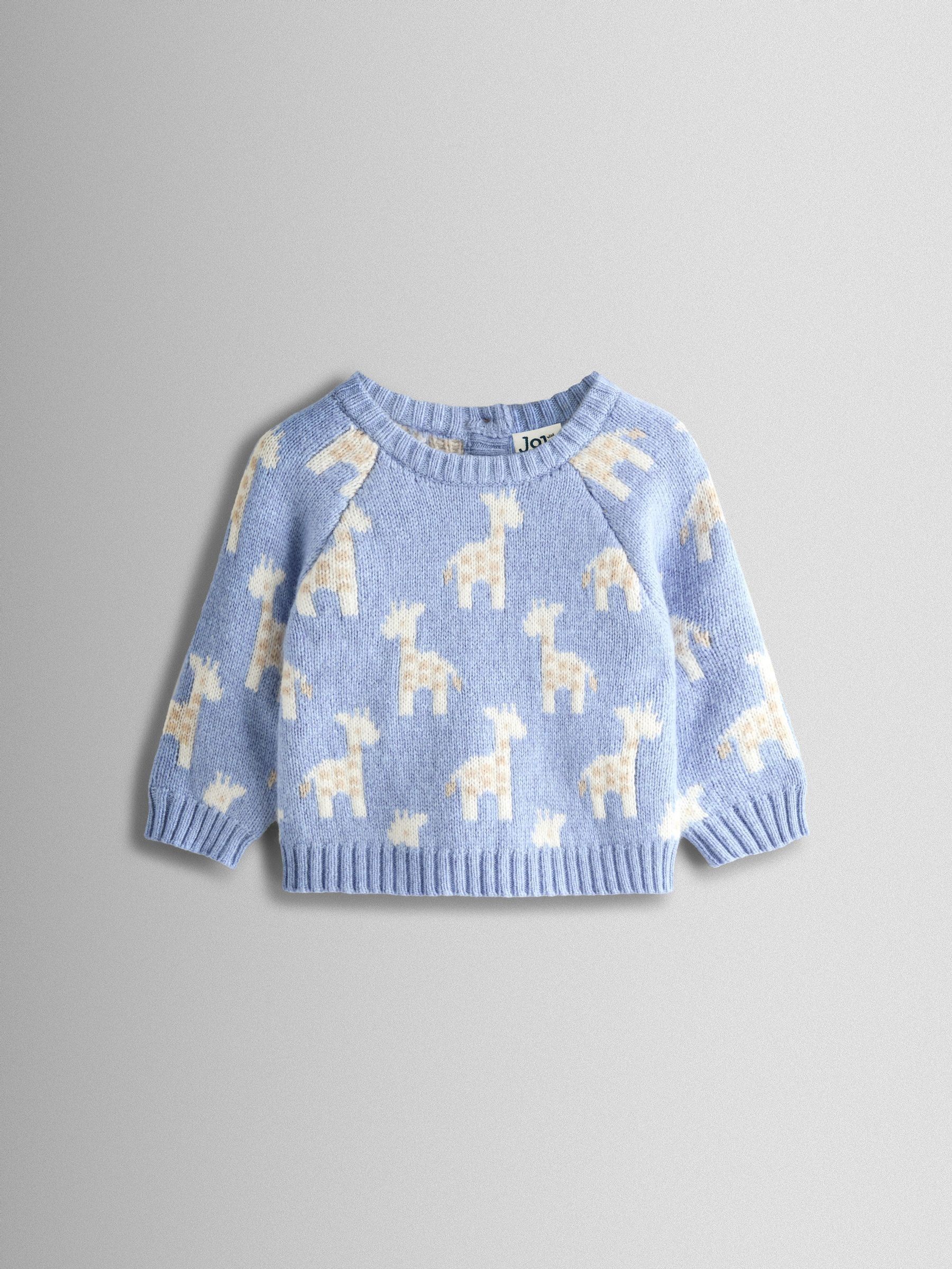 Blue Knit Top & Bottom Set - Image 2 of 6