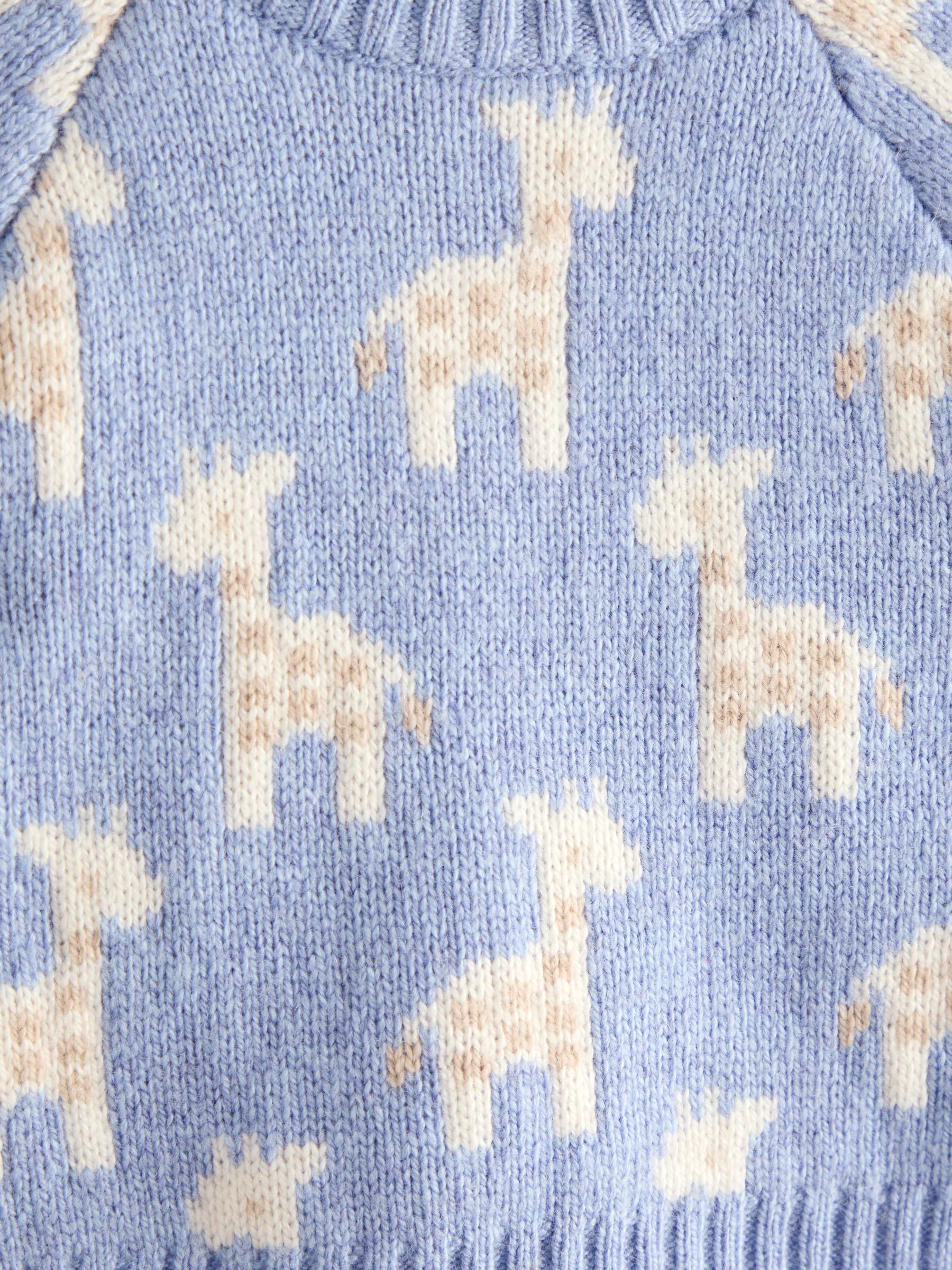 Blue Knit Top & Bottom Set - Image 6 of 6 Blue Knit Top & Bottom Set - Image 6 of 6