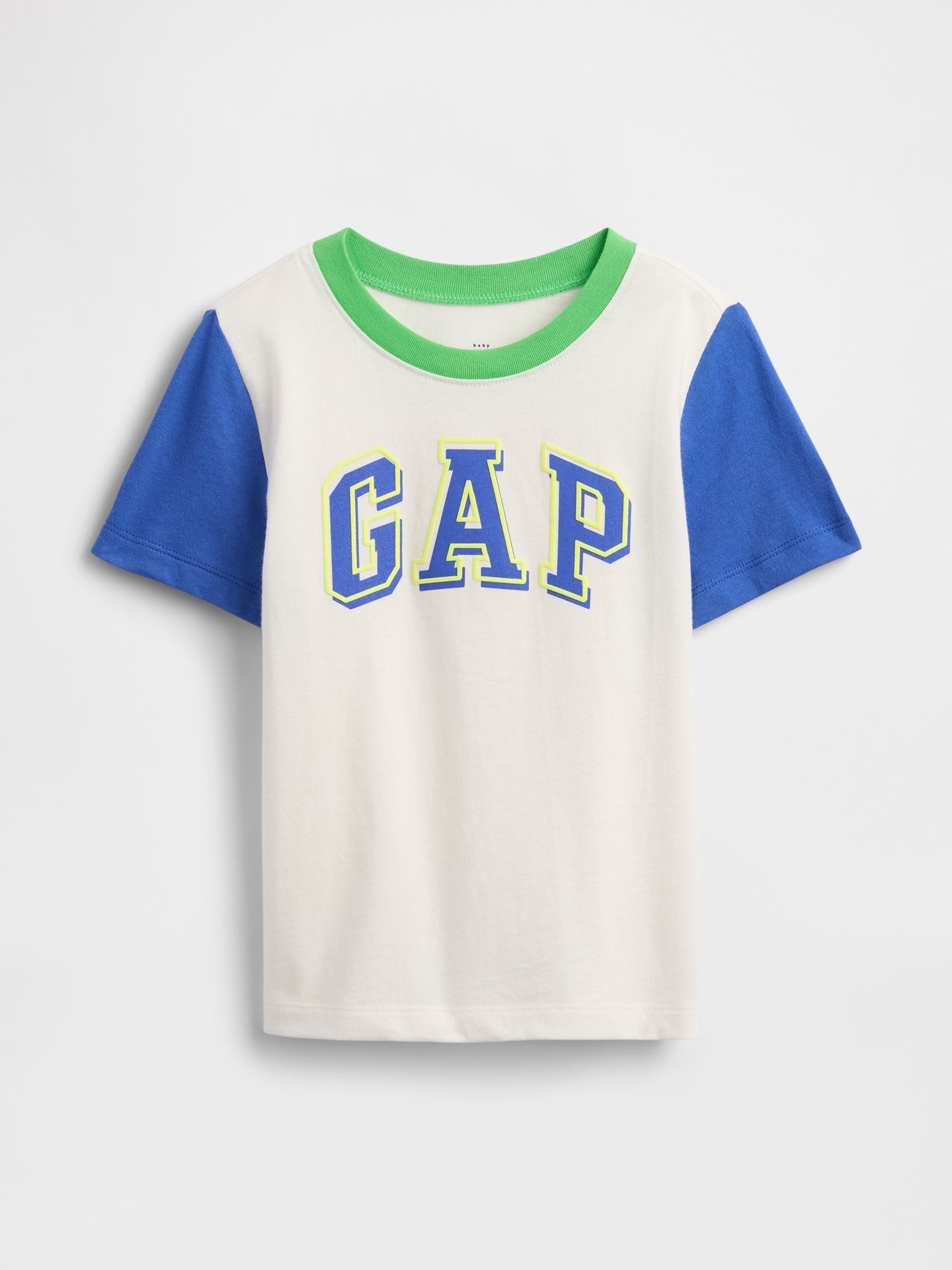 White Logo Short Sleeve T-Shirt (6mths-5yrs) - Image 2 of 4