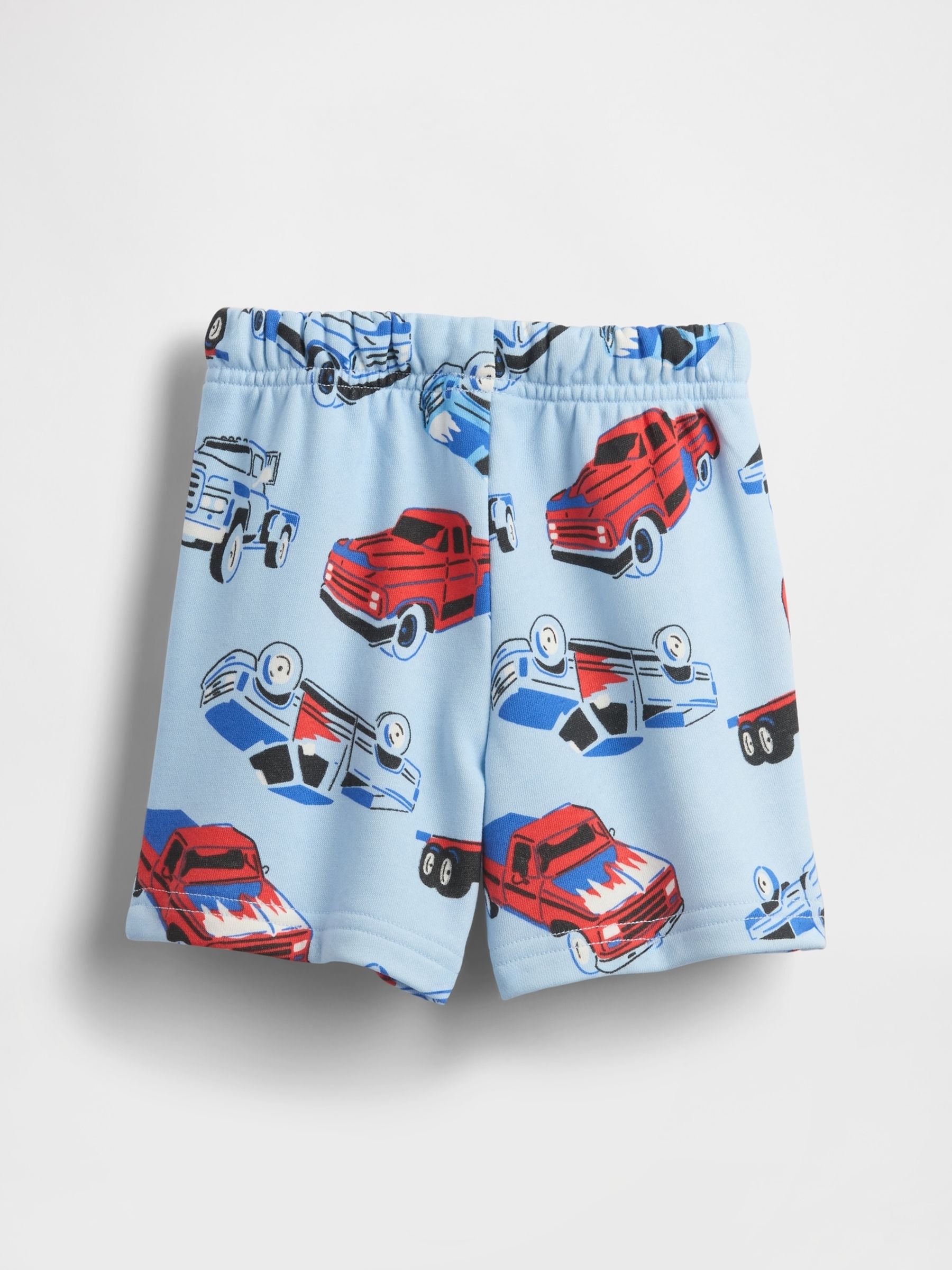 Blue Relaxed Logo Pull On Shorts - Image 2 of 3