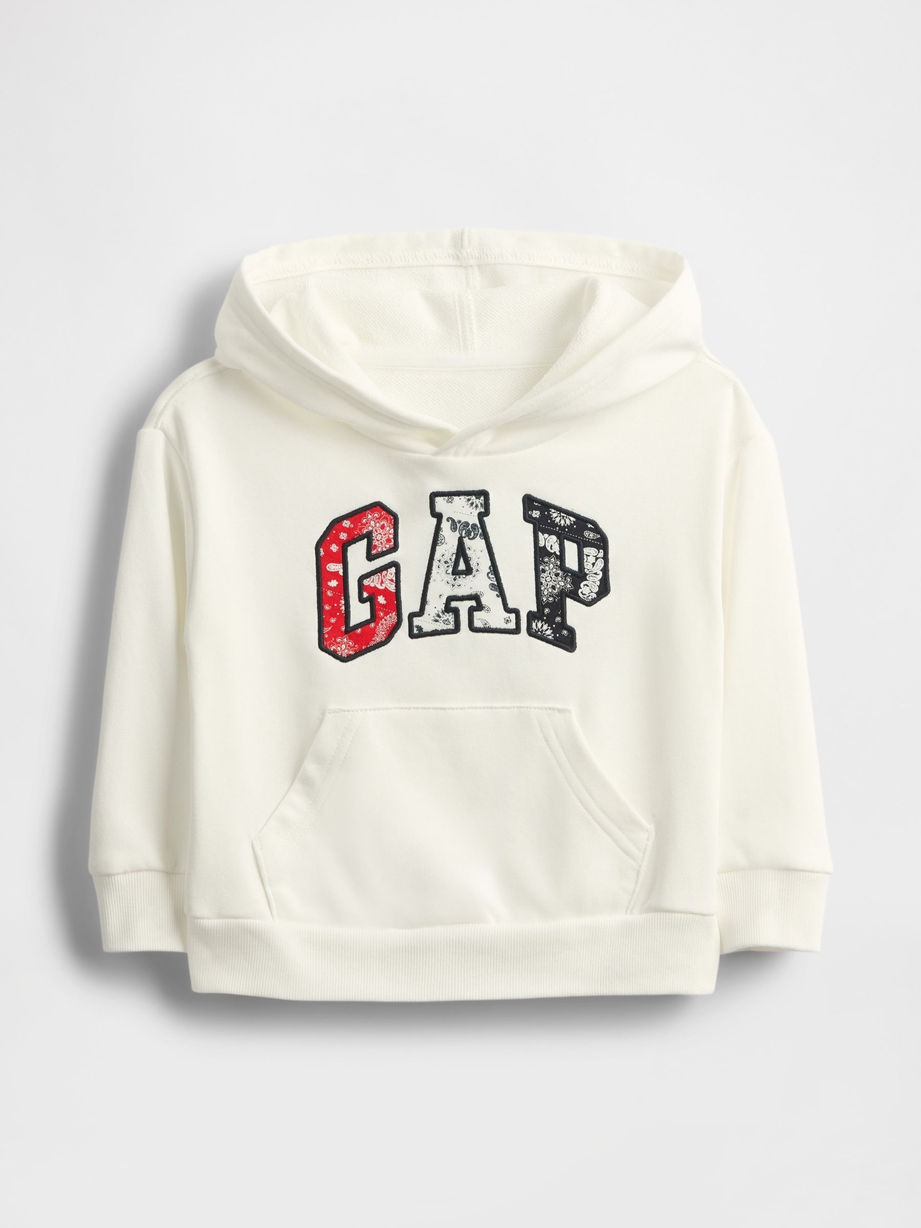 White Relaxed Logo Hoodie (6mths-5yrs) - Image 1 of 3