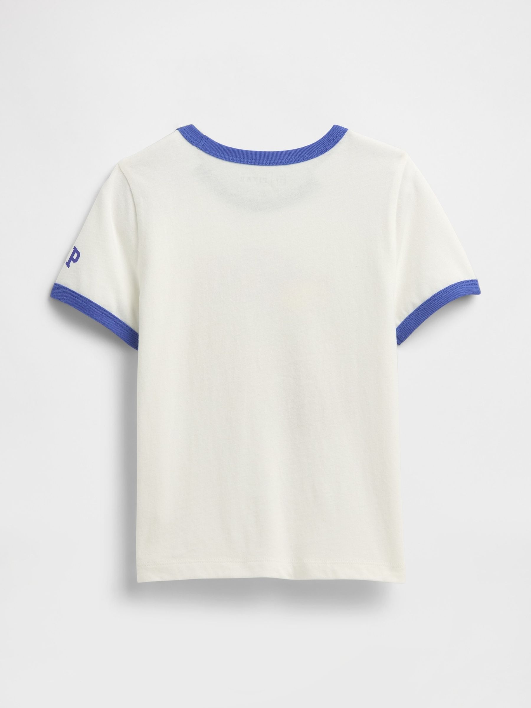 White/Blue Cars Disney Relaxed Graphic Short Sleeve T-Shirt (6mths-5yrs) - Image 2 of 3