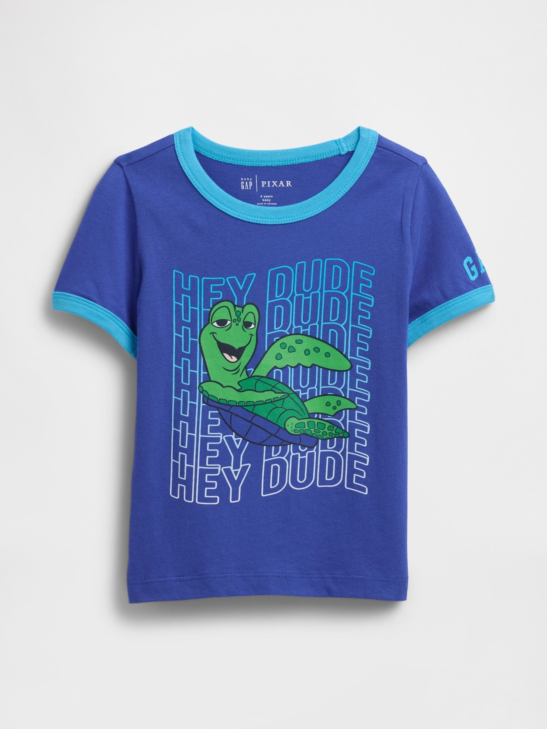 Blue Crush Disney Relaxed Graphic Short Sleeve T-Shirt (6mths-5yrs) - Image 1 of 3