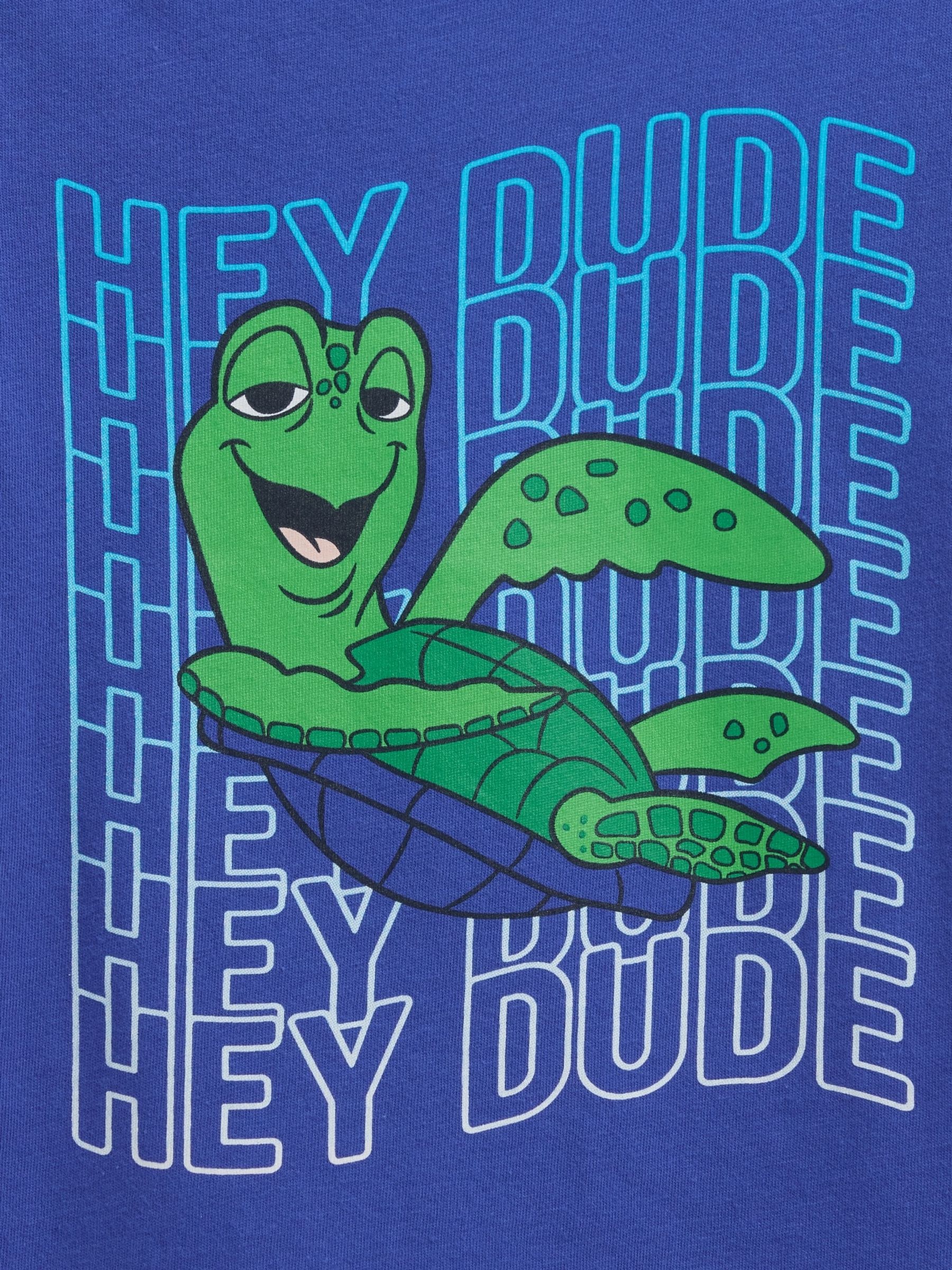 Blue Crush Disney Relaxed Graphic Short Sleeve T-Shirt (6mths-5yrs) - Image 3 of 3