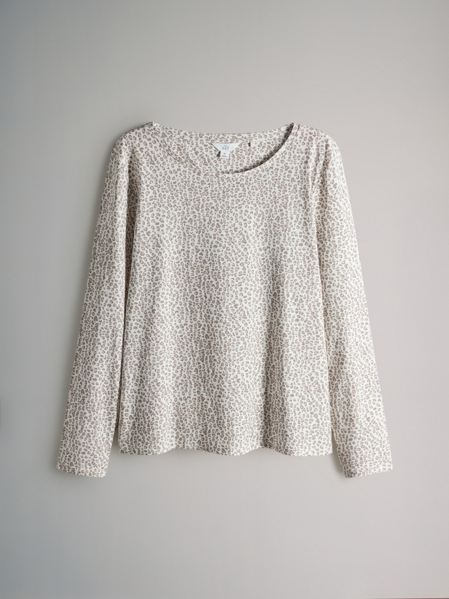 Brown/Navy/Animal 3 Pack Long Sleeve Long Leg Jersey Pyjamas - Image 2 of 9