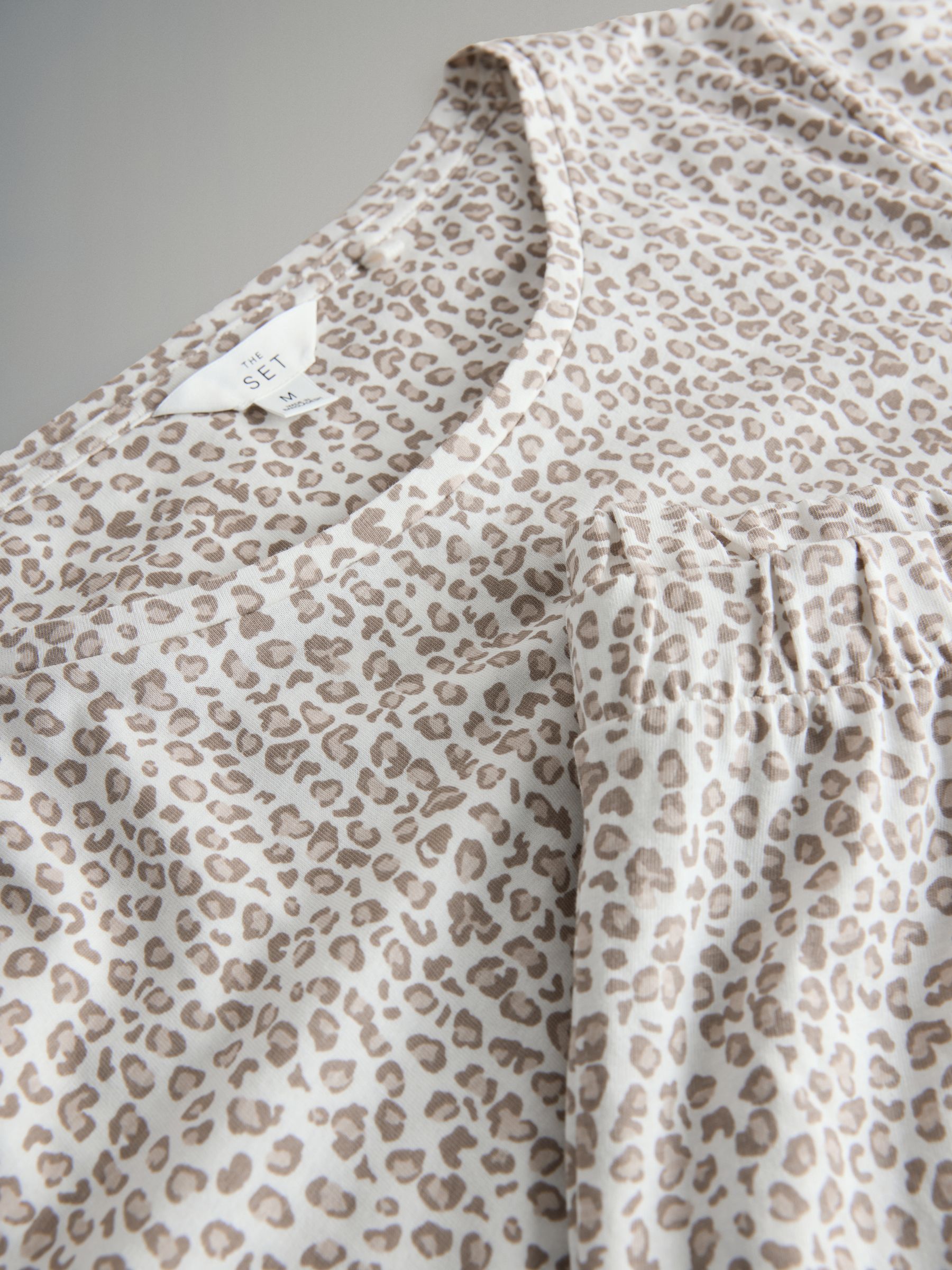 Brown/Navy/Animal 3 Pack Long Sleeve Long Leg Jersey Pyjamas - Image 9 of 9