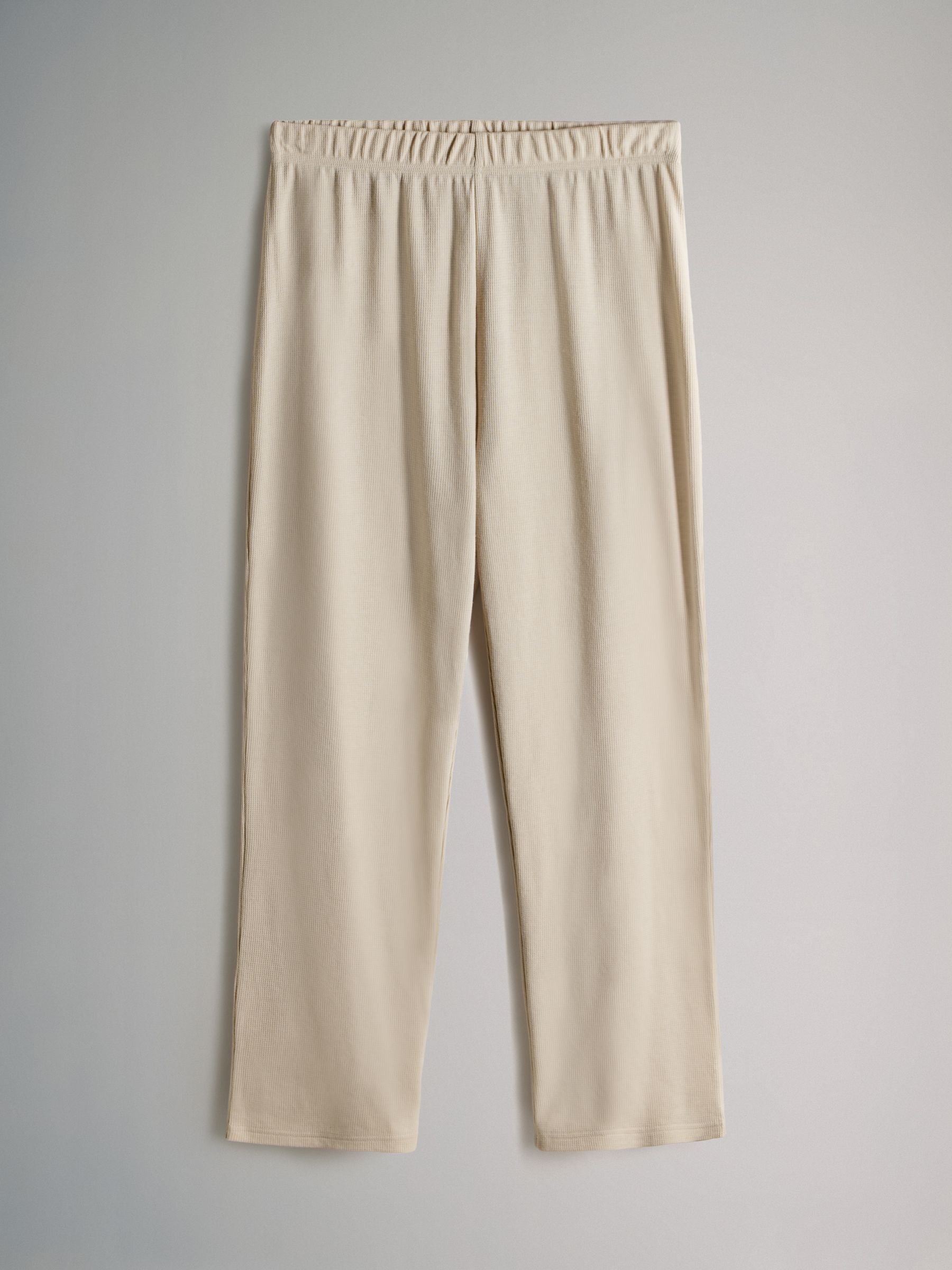 2 Pack Waffle Long Leg Pyjamas - Image 4 of 7